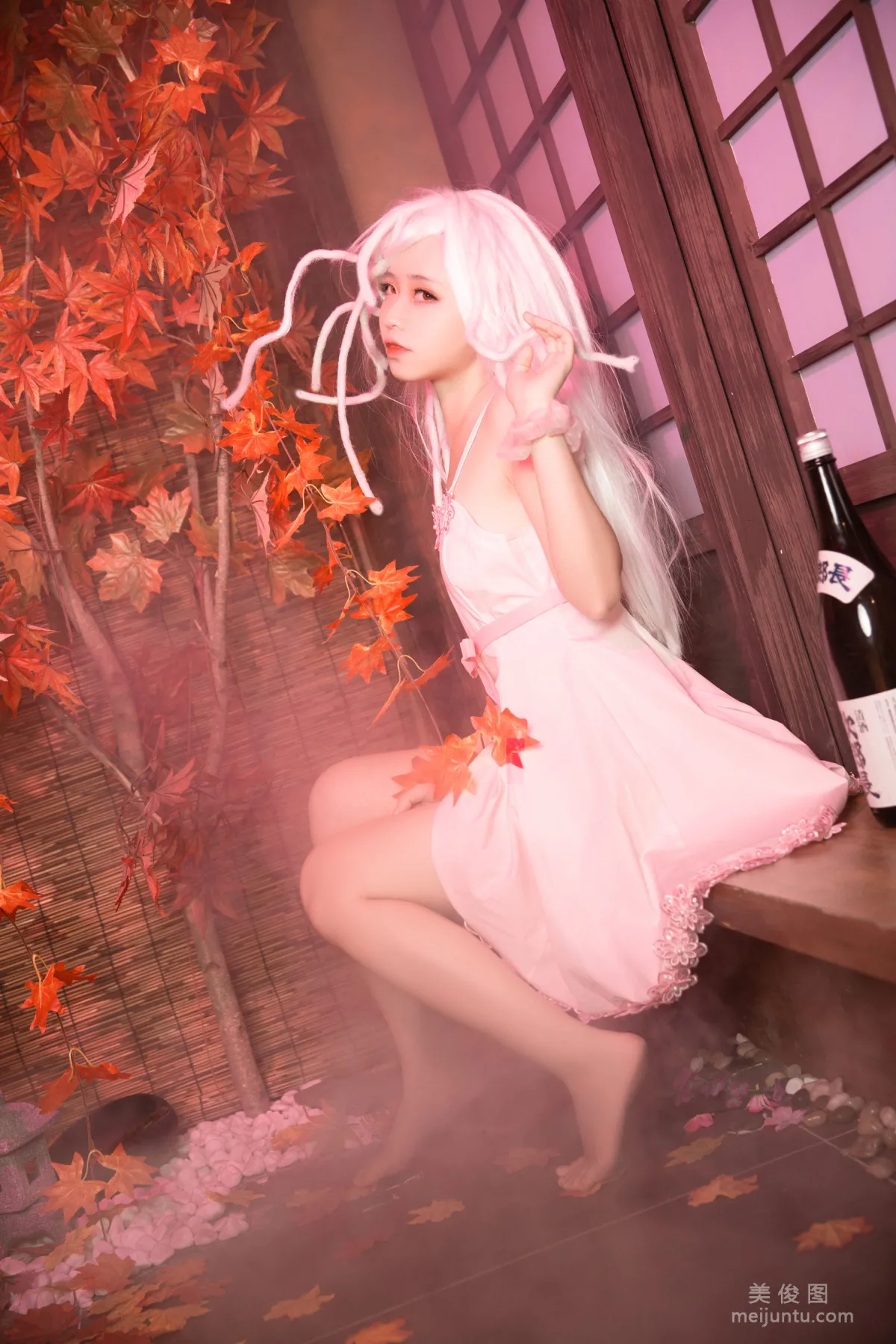 [Web Idols Photo] Anime Blogger G44 Buhui Shoushang - Nadeshiko Snake God Set photo 11
