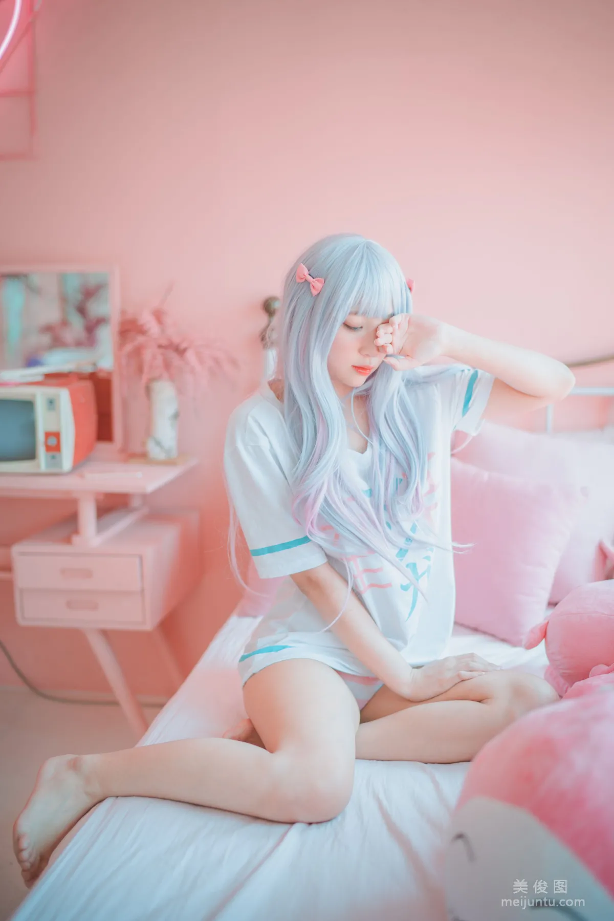 [網紅COSER寫真] 巨乳少女姜仁卿 - Eromanga Sensei 套圖 6