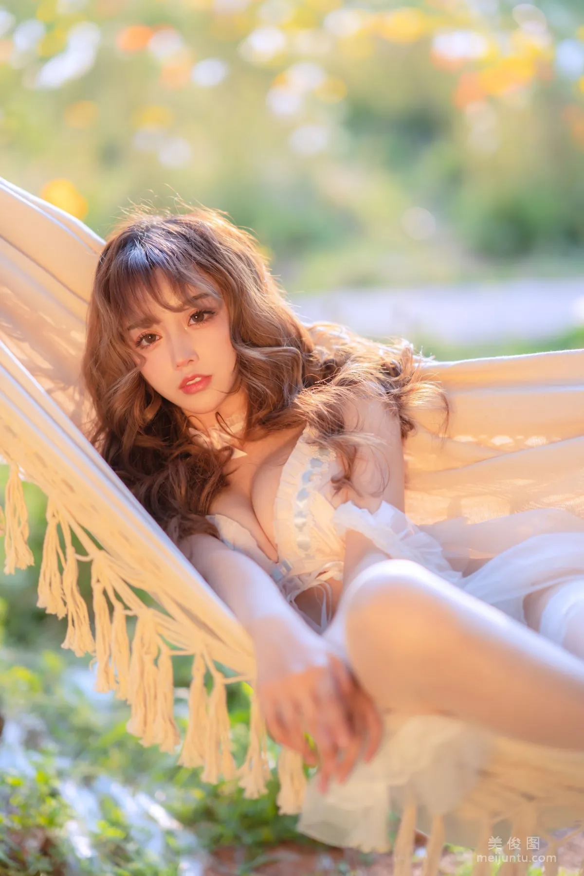 [Web Idol COSER Photos] Mixianxian sama - Summer Limited Hammock Set photo 15