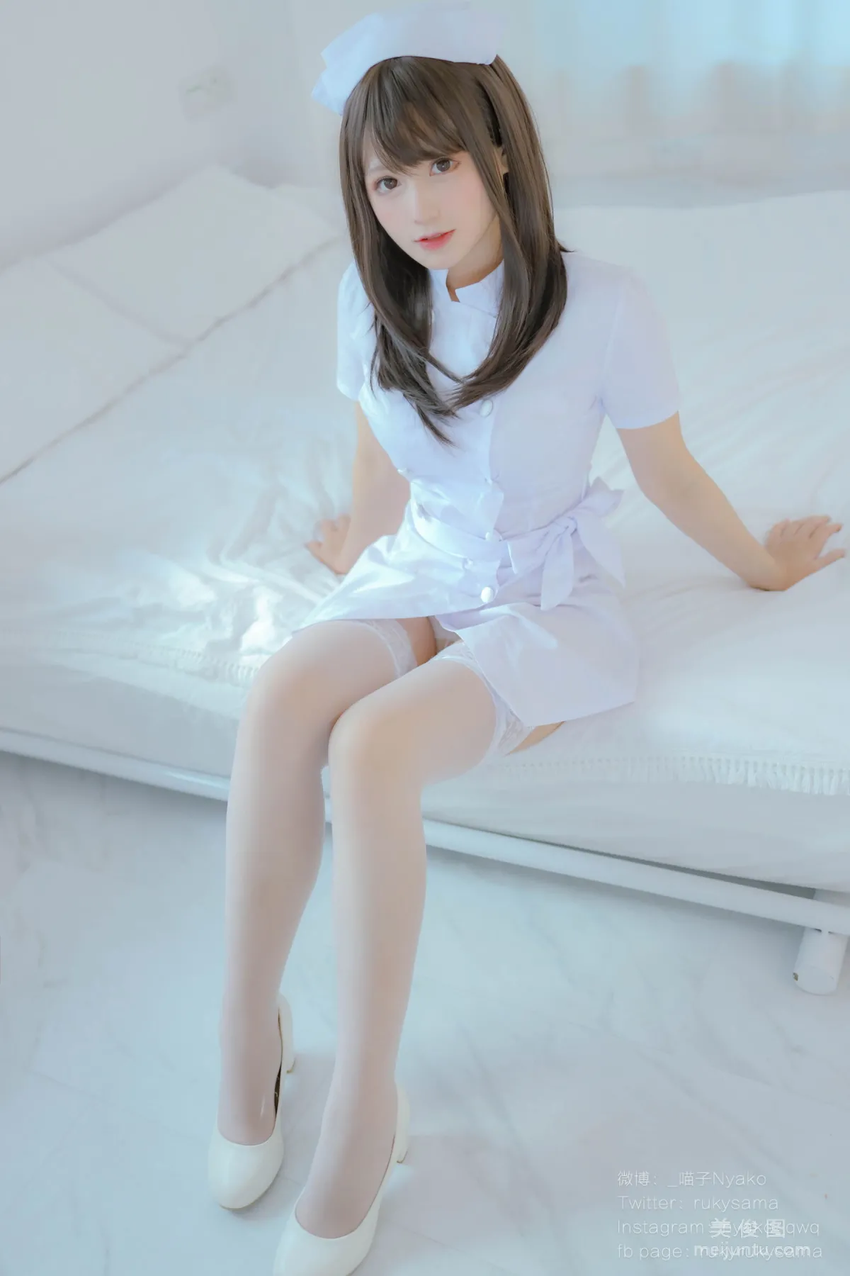 [Web Idols COSER Photo] Cute Girl Nyako Miaozi, Secret Ward Set photo 78