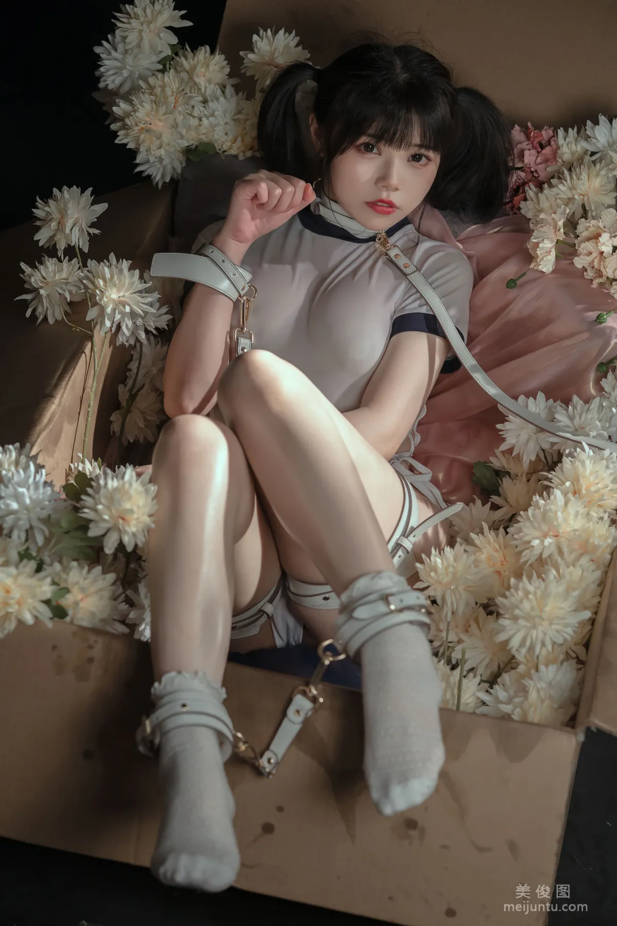 [Web Idol Photos] Qiyue Miaozi - Gymnastics Uniform Set photo 36