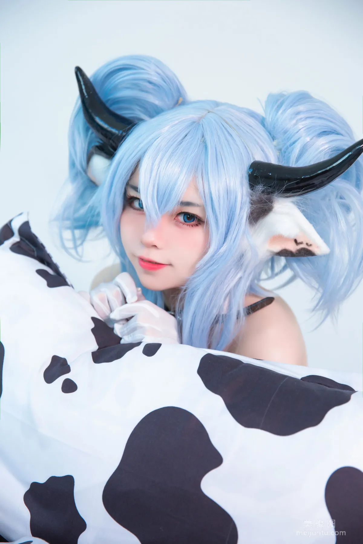 [Web Idol COSER Photo] Anime Blogger G44 Buhui Shoushang - PA-15 Cow Set photo 13