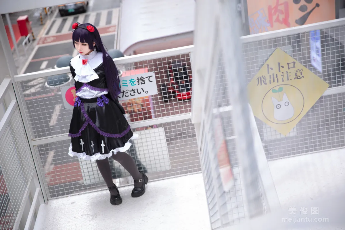 [Web Idols COSER Photo] Anime Blogger G44 Buhui Shoushang, Black Cat Set photo 13