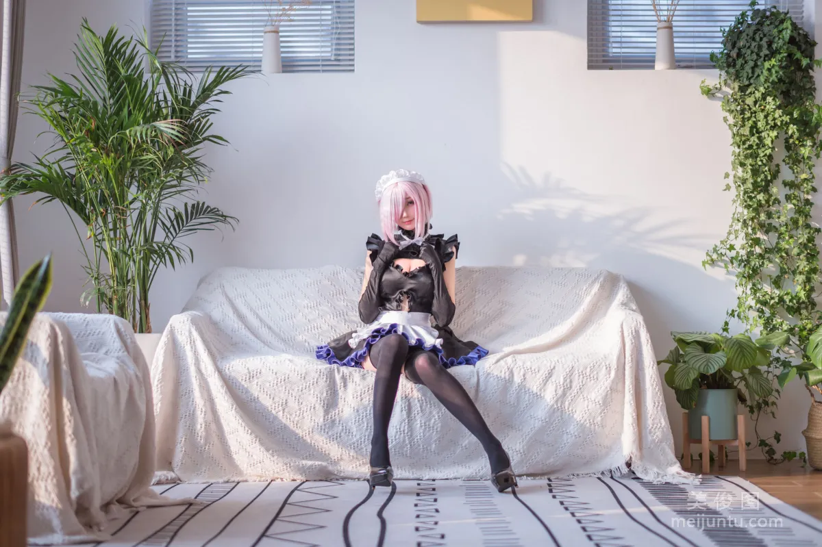 [Web Idols COSER Photo] Zhouji Shike Aitu Tu, Mashu Set photo 1