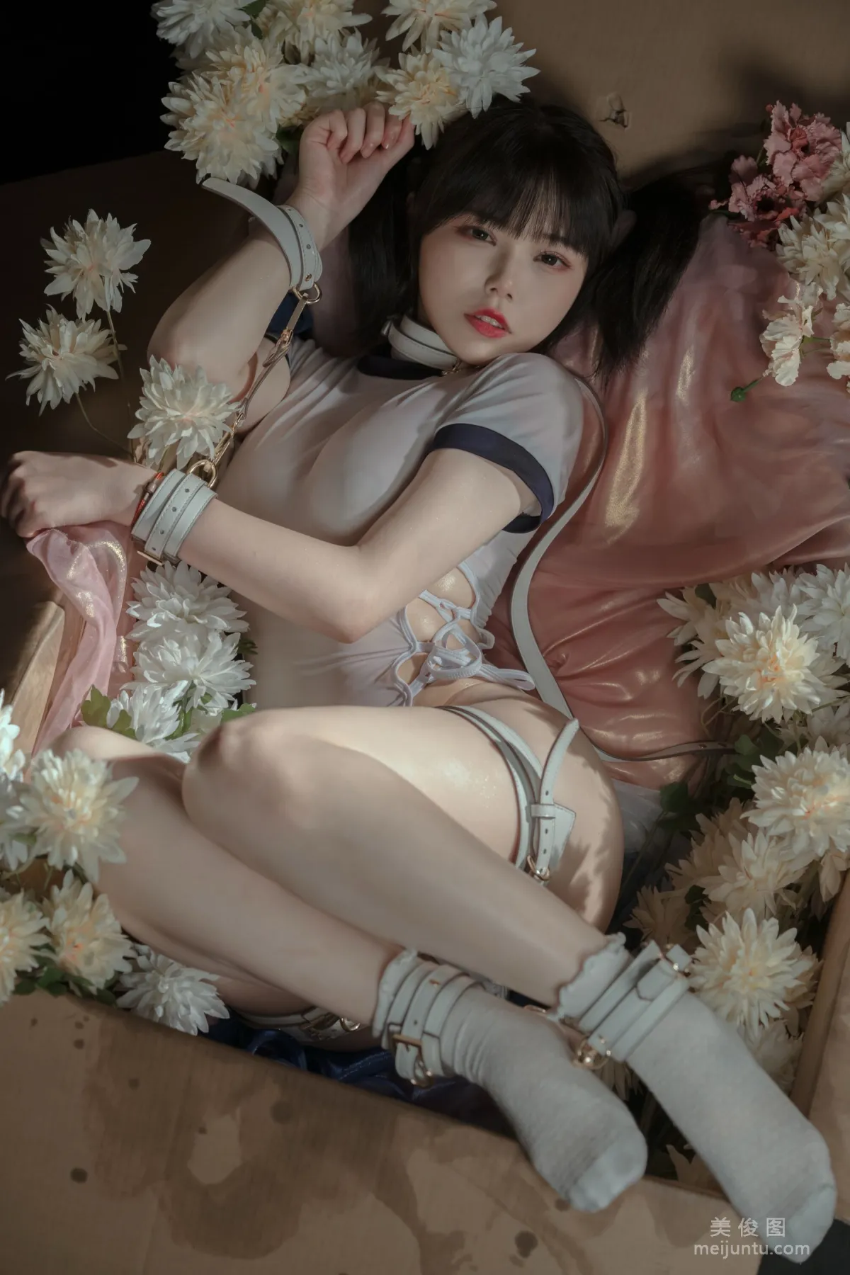 [Web Idol Photos] Qiyue Miaozi - Gymnastics Uniform Set photo 35
