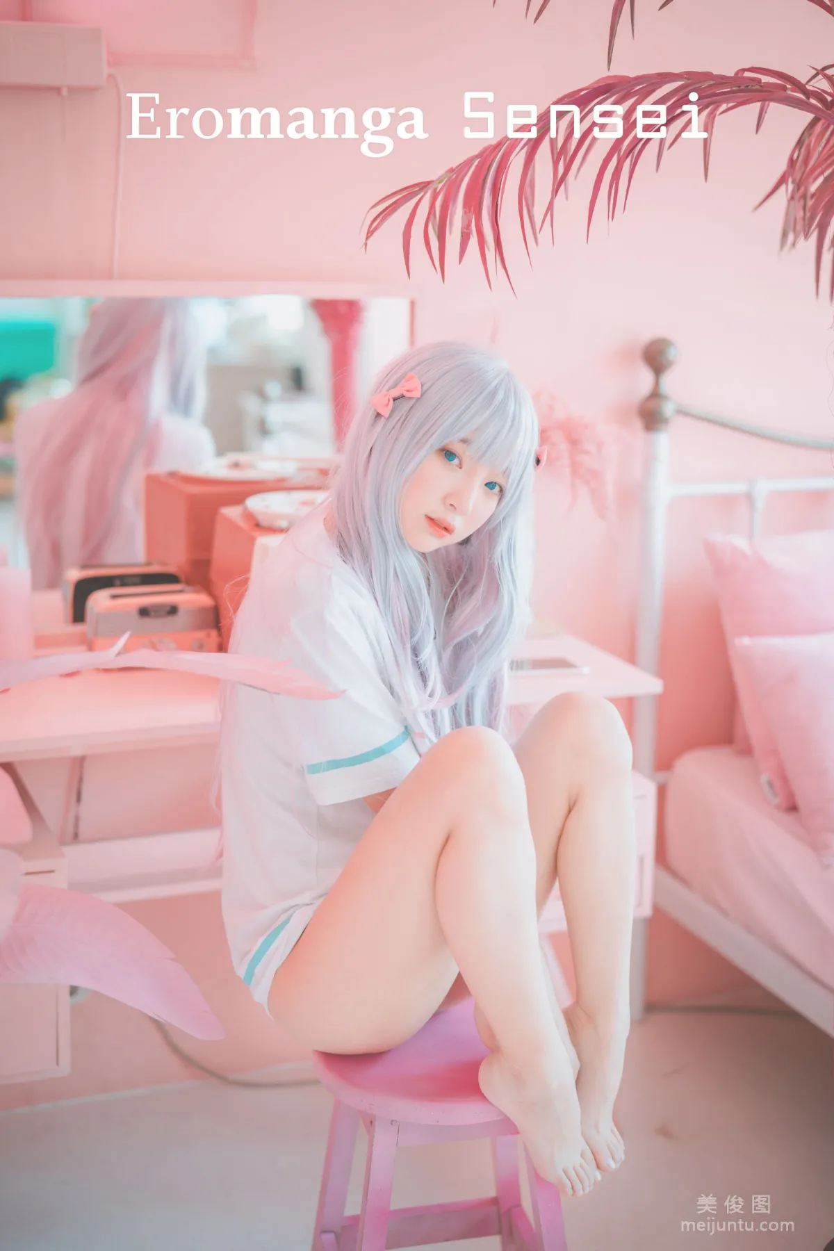 [网红COSER写真] 巨乳少女姜仁卿 - Eromanga Sensei 套图41