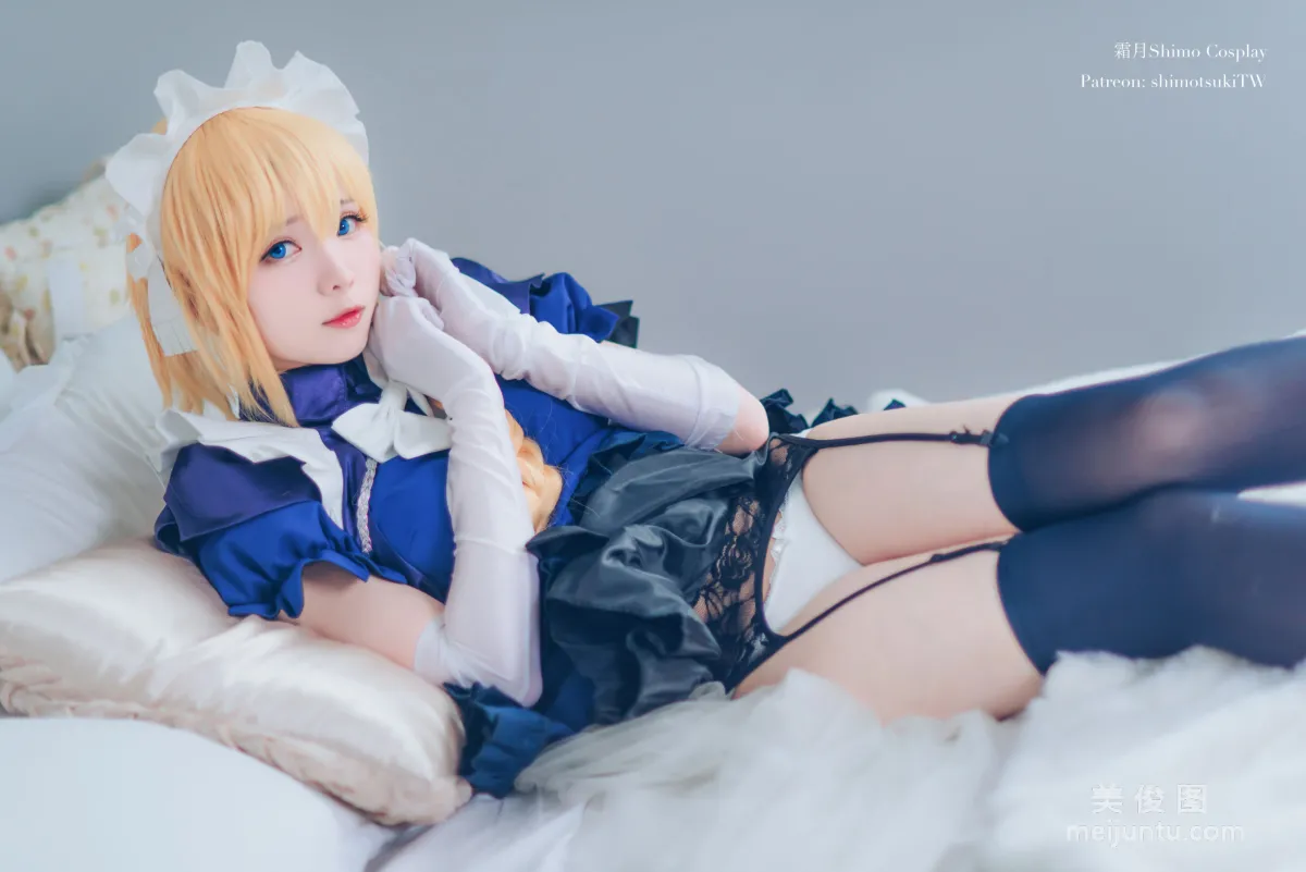 [Internet Celebrity COSER Photos] Weibo Girl Shuangyue shimo - Jeanne d'Arc Set photo 8