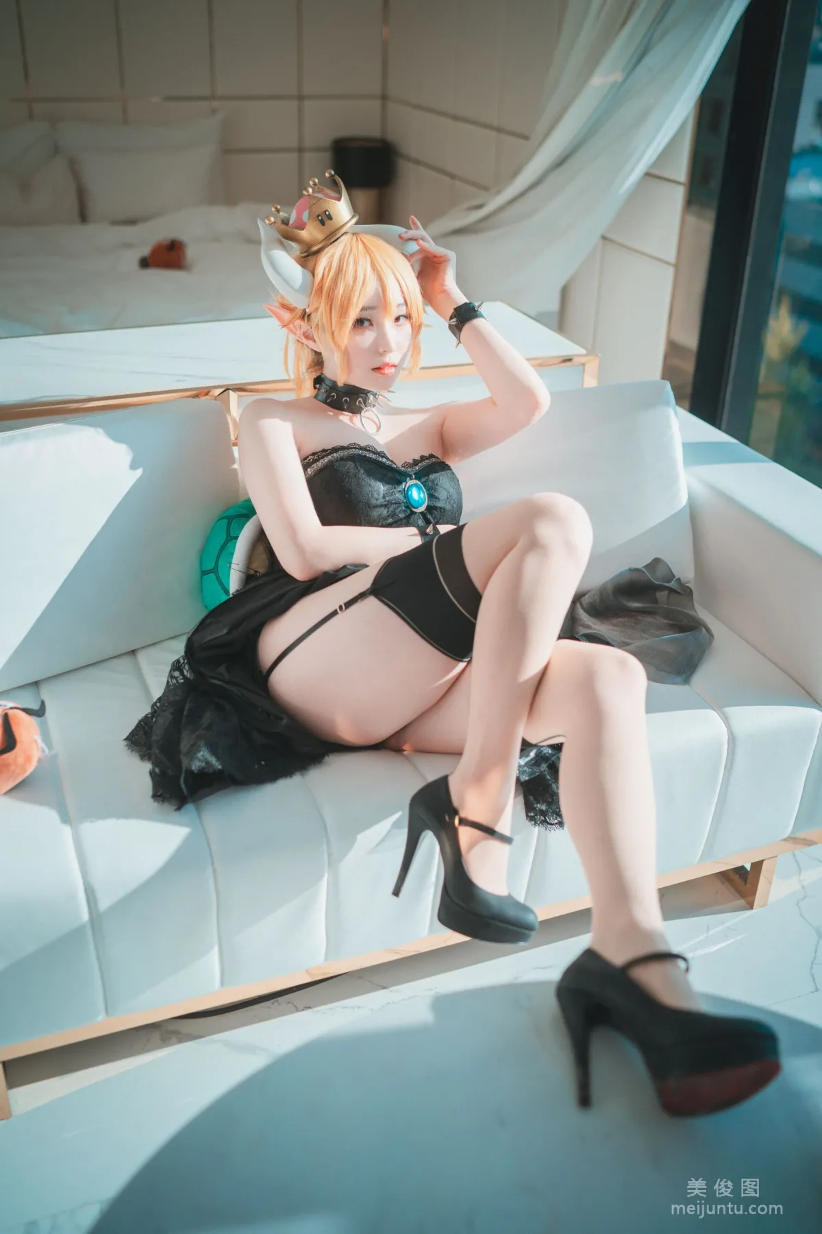 [DJAWA] BamBi - Halloween with Bowsette Photo Set photo 8