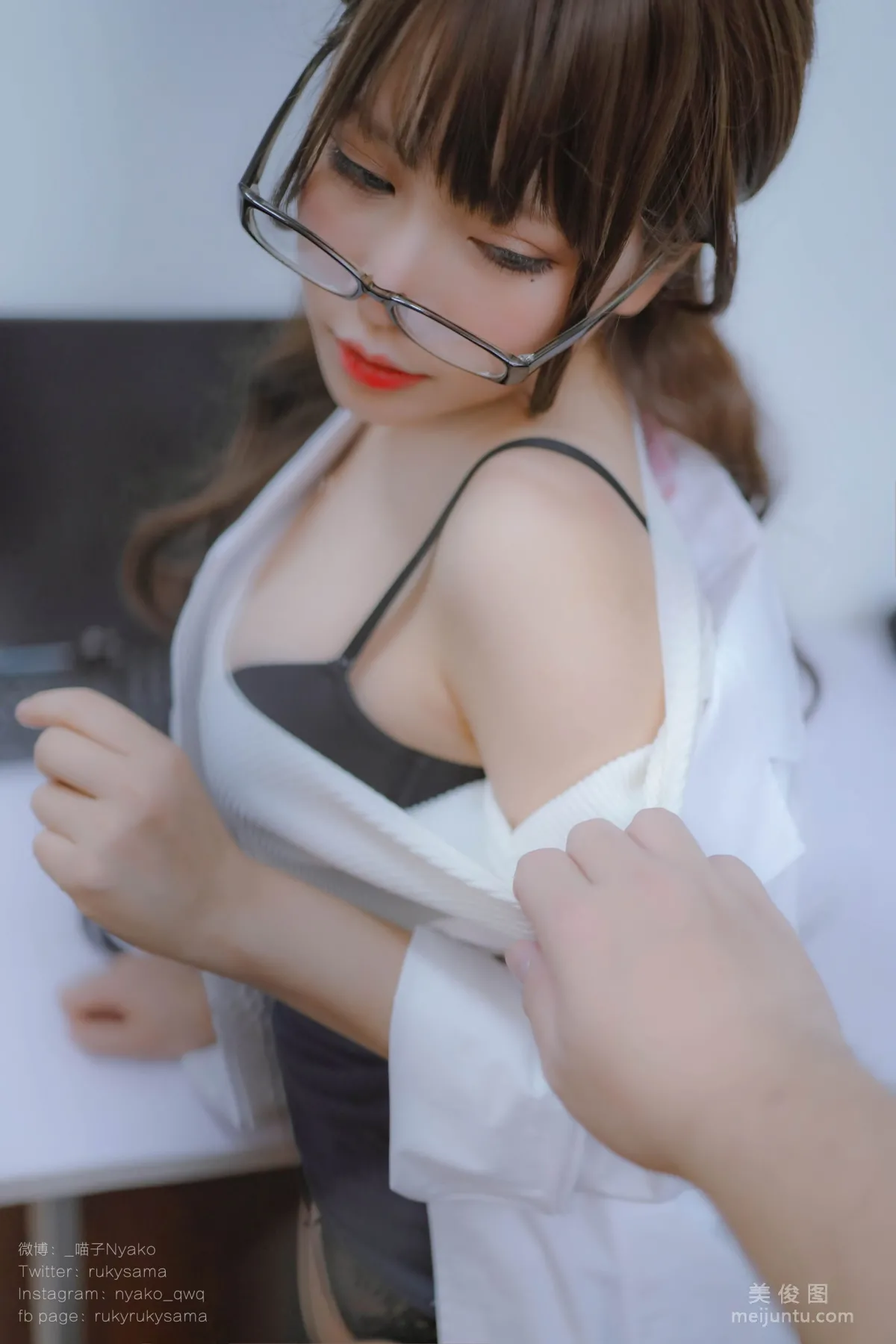 [Web Idols COSER Photo] Cute Girl Nyako Miaozi, Secret Ward Set photo 71