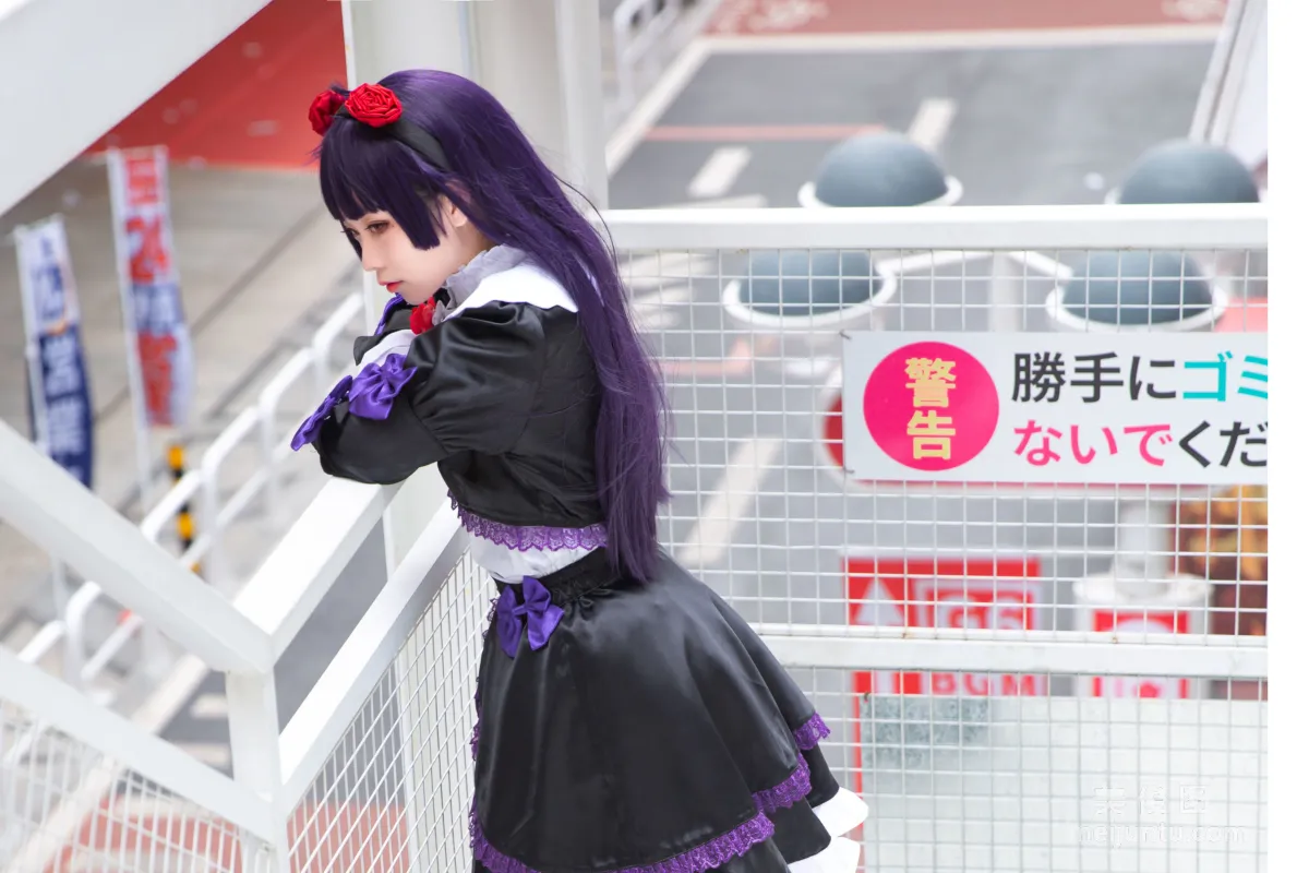[Web Idols COSER Photo] Anime Blogger G44 Buhui Shoushang, Black Cat Set photo 12