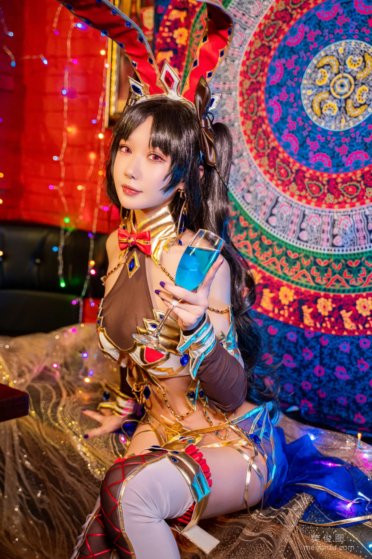 Anime Blogger Abao Yeshi Tuniang - Archer Rin Bunny Girl, Set photo 6