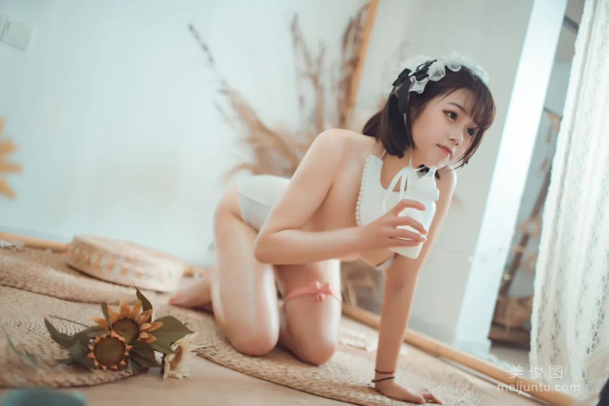 [Web Idol COSER Photos] Qiyue Miaozi - Giant Baby Set photo 5
