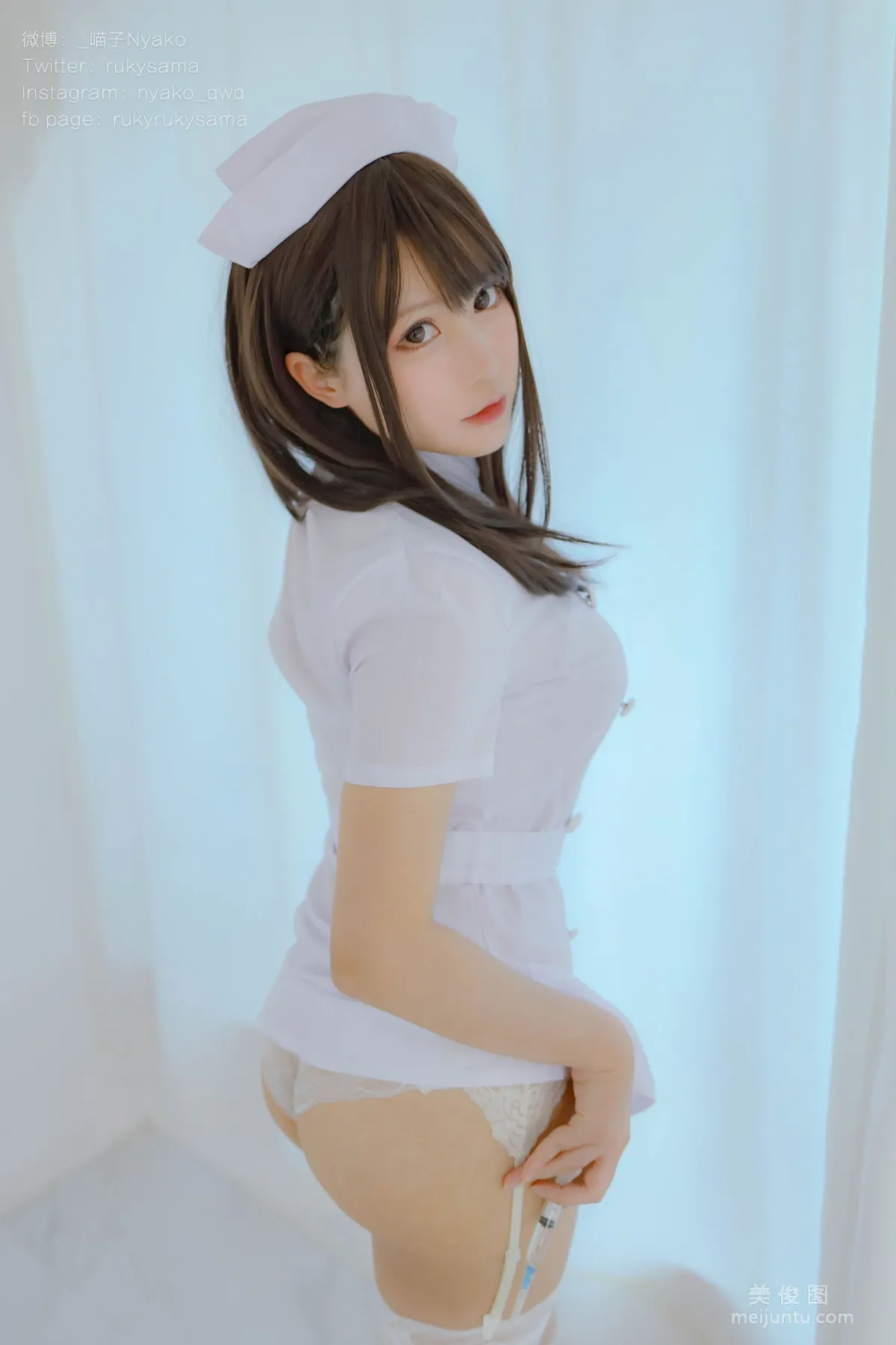 [Web Idols COSER Photo] Cute Girl Nyako Miaozi, Secret Ward Set photo 89