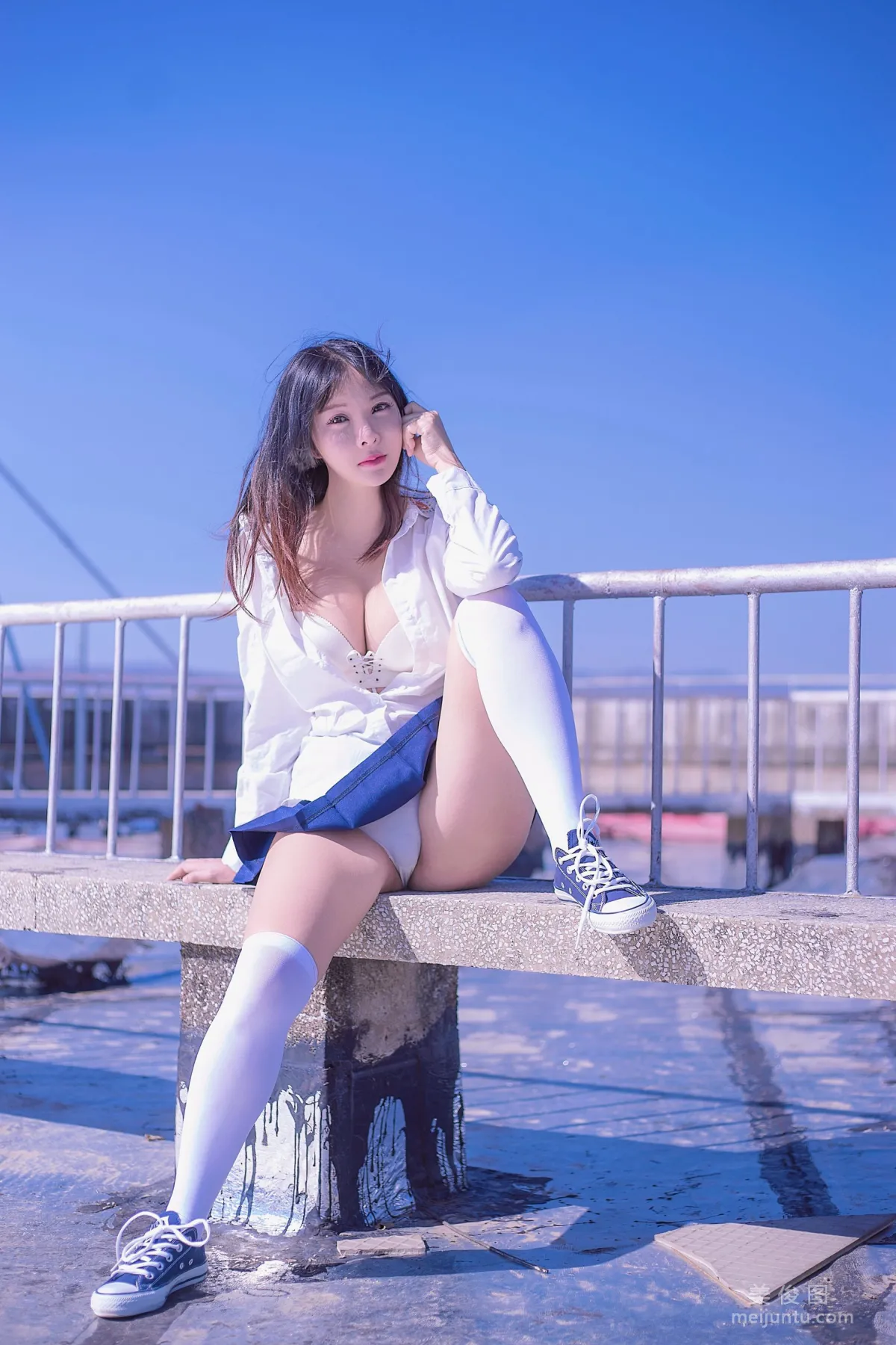 [网红COSER写真] 菟菟 - JK 套图12