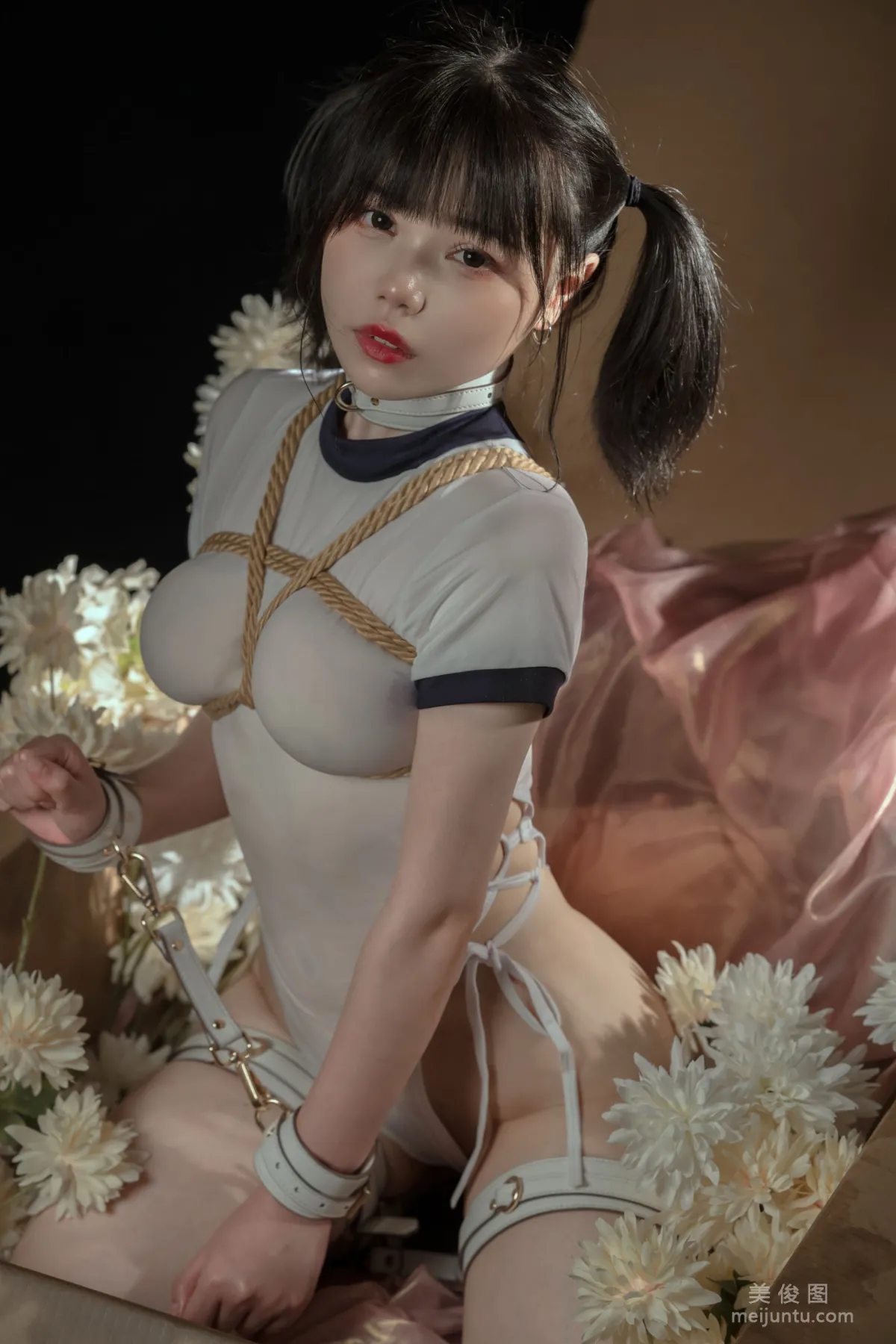 [Web Idol Photos] Qiyue Miaozi - Gymnastics Uniform Set photo 33