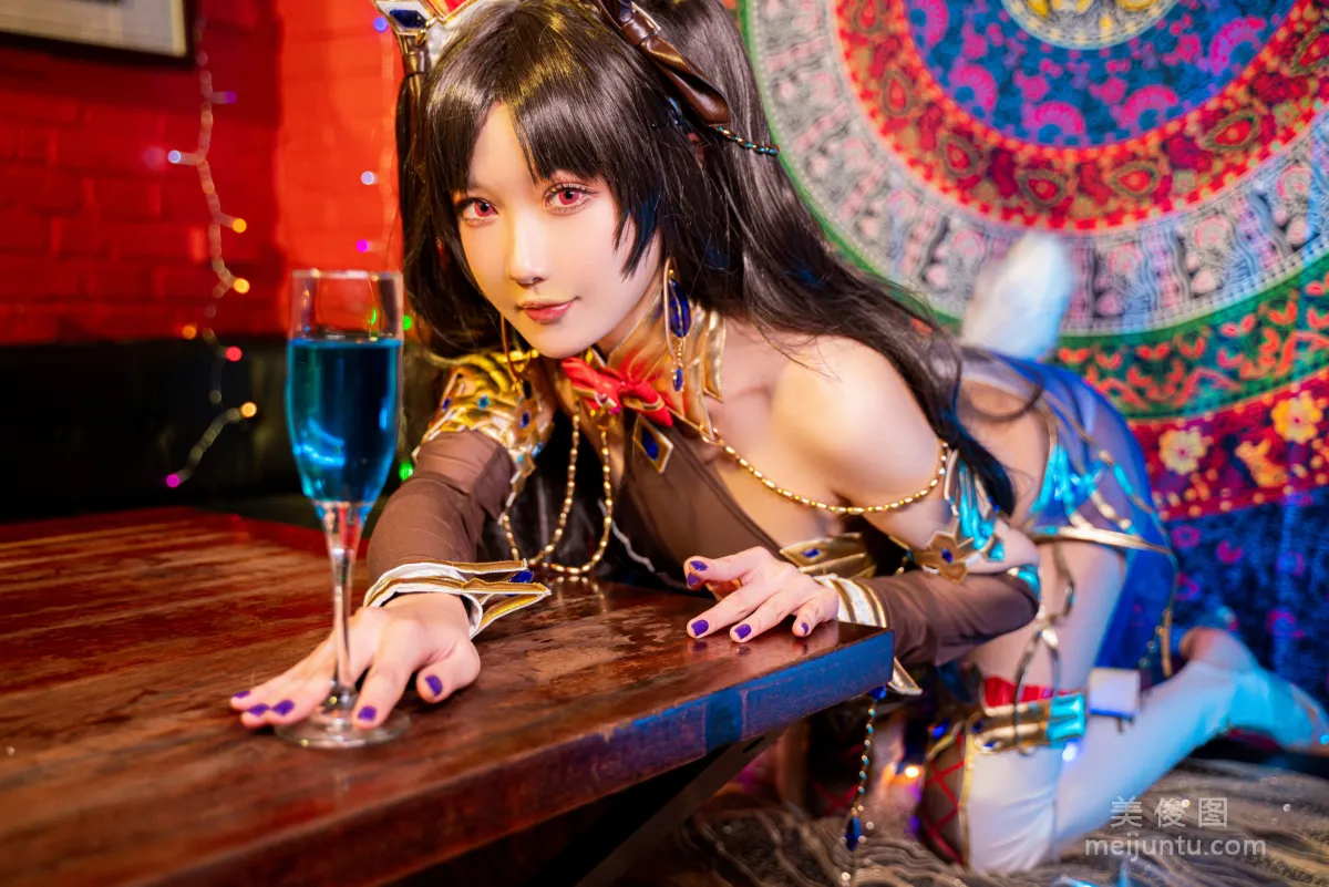 Anime Blogger Abao Yeshi Tuniang - Archer Rin Bunny Girl, Set photo 7