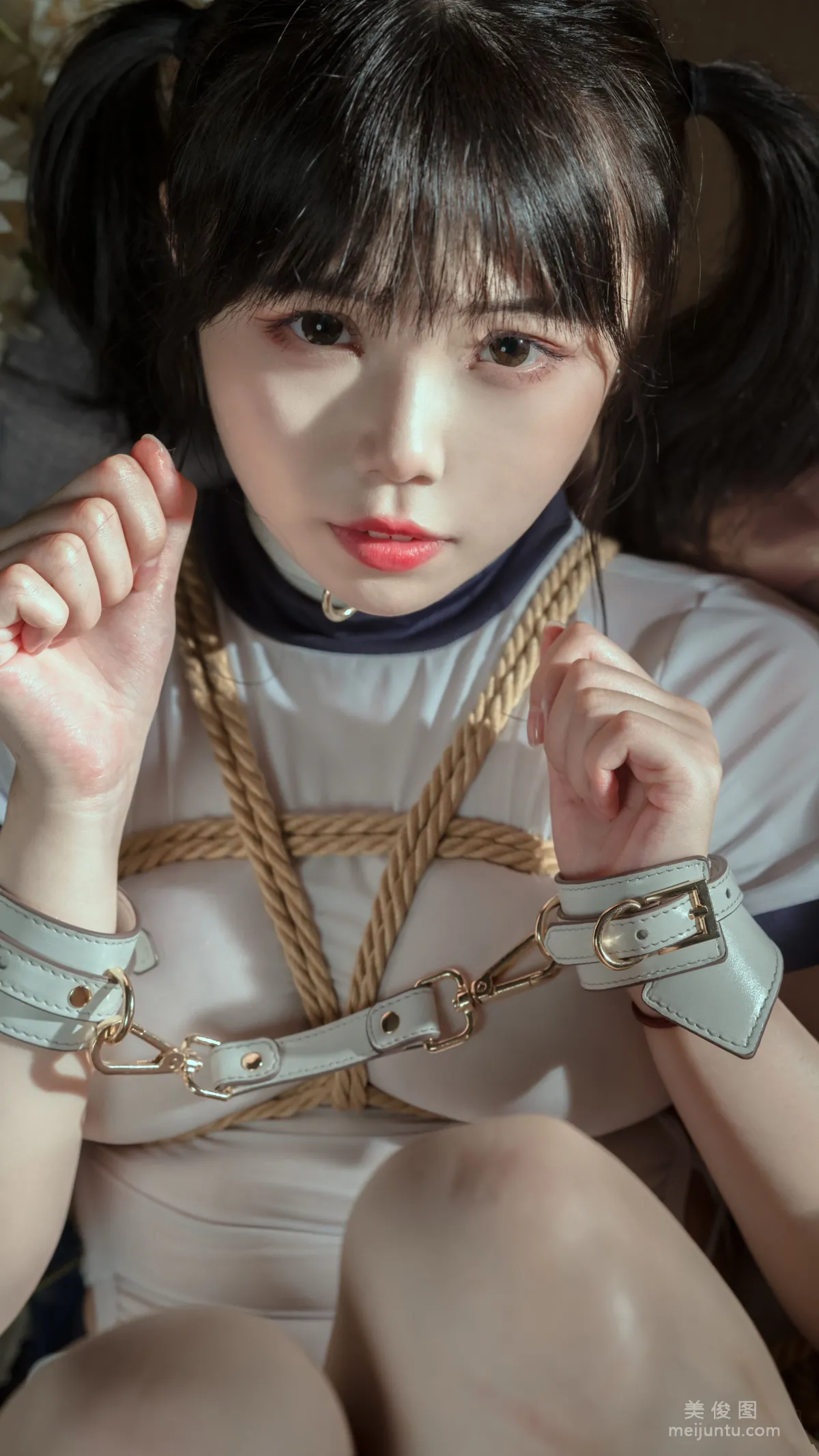 [Web Idol Photos] Qiyue Miaozi - Gymnastics Uniform Set photo 5