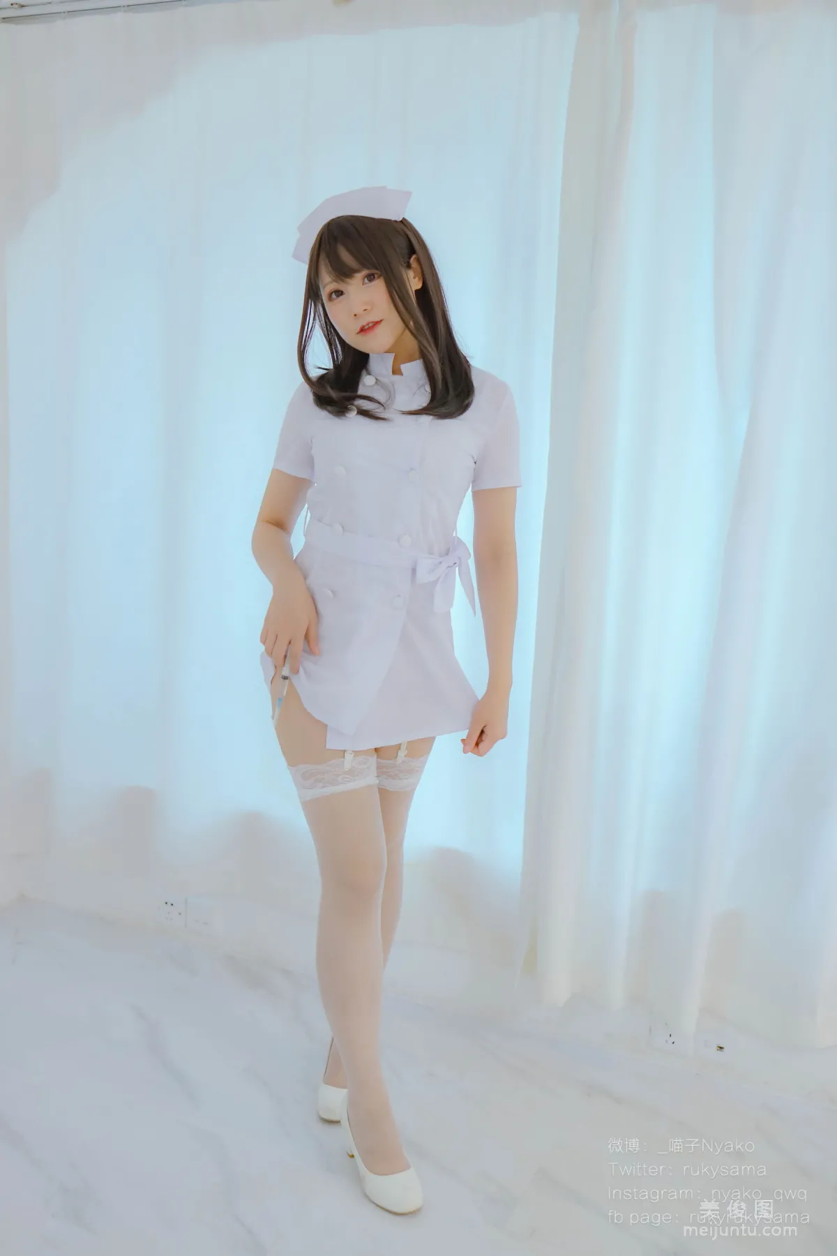 [Web Idols COSER Photo] Cute Girl Nyako Miaozi, Secret Ward Set photo 83