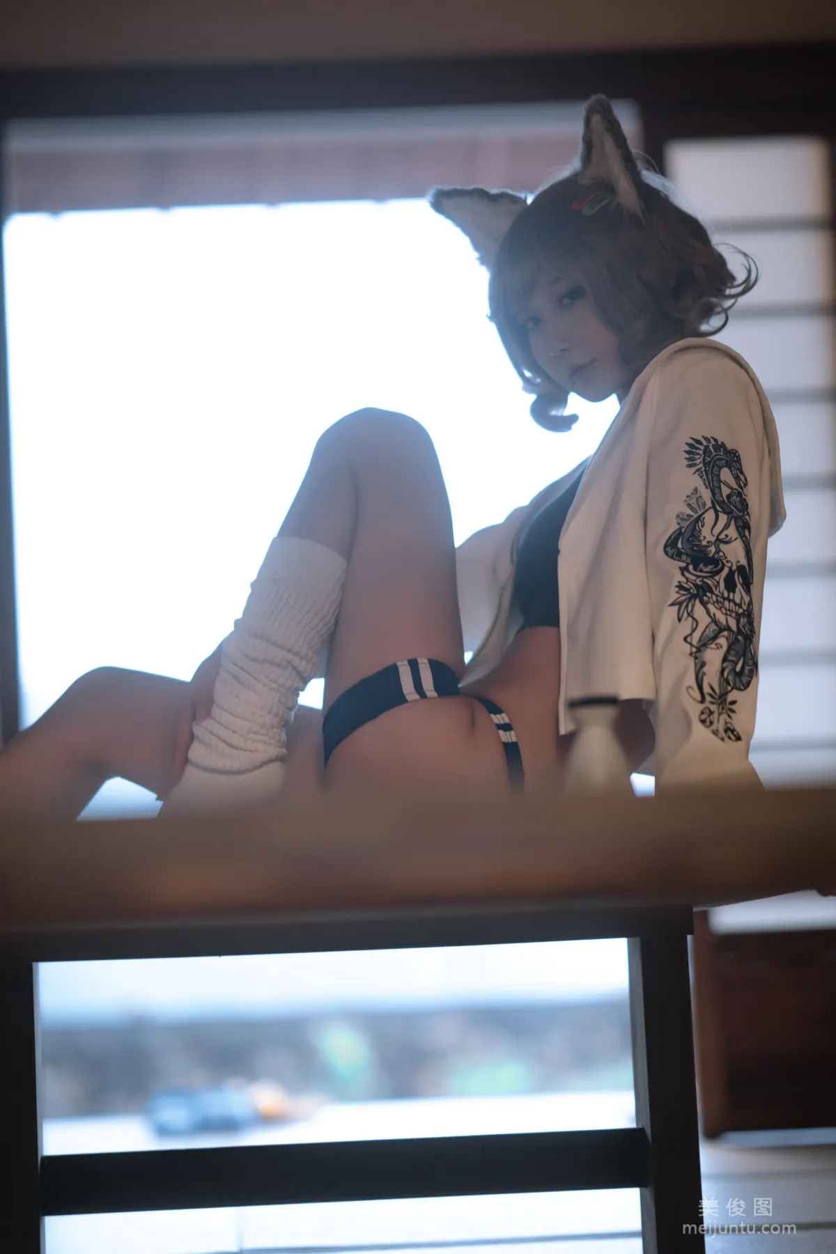 Anime Blogger Abao Yeshi Tuniang - X-Type Gymnastics Outfit Set photo 25