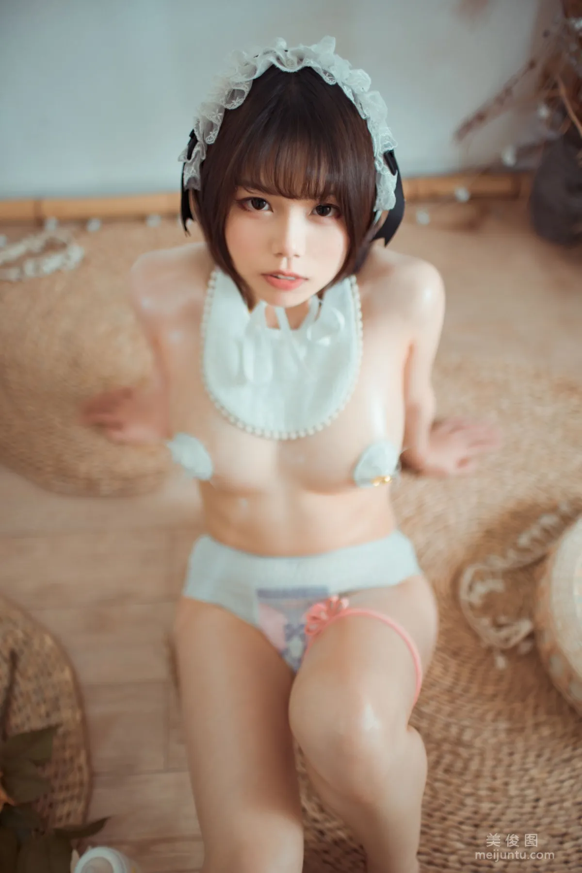 [Web Idol COSER Photos] Qiyue Miaozi - Giant Baby Set photo 15