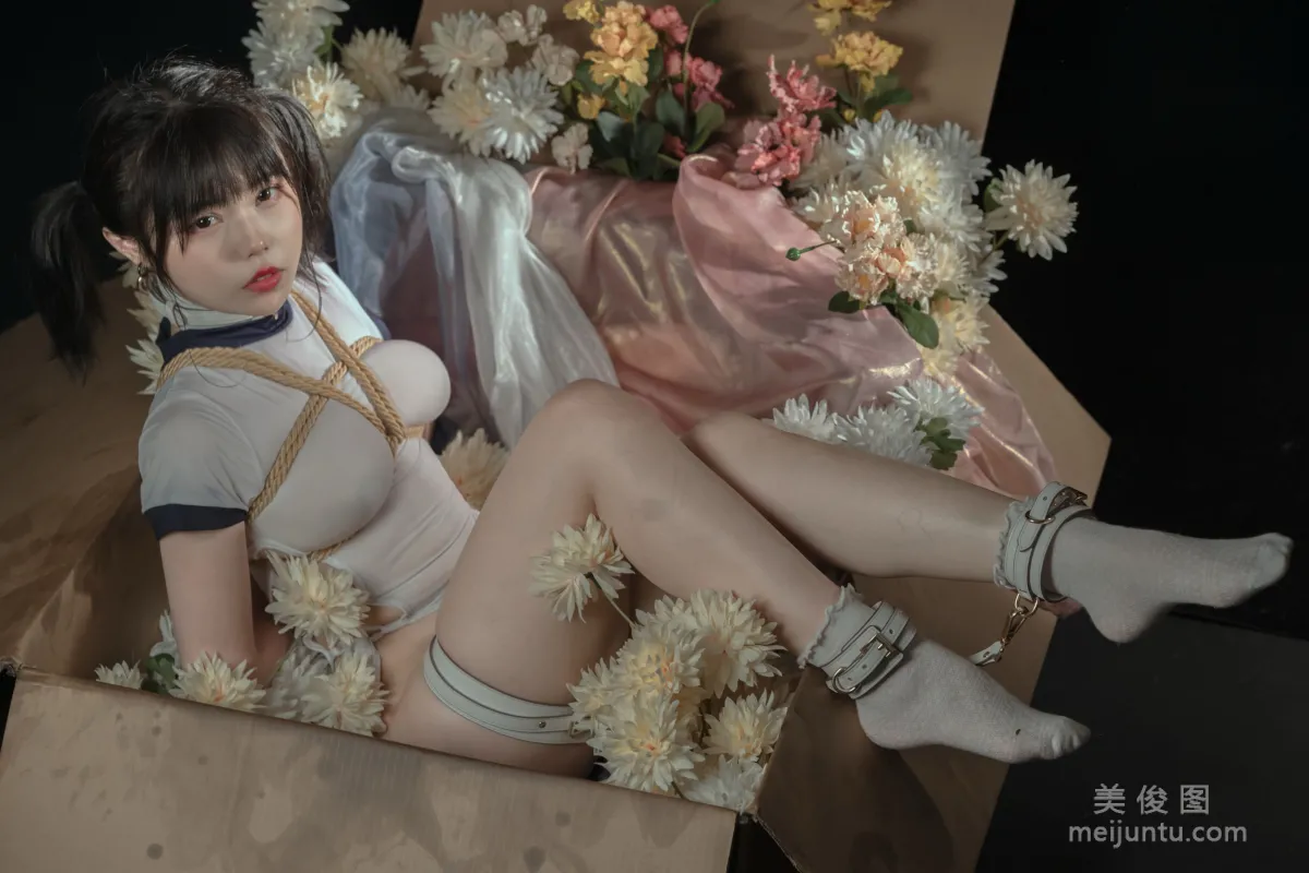 [Web Idol Photos] Qiyue Miaozi - Gymnastics Uniform Set photo 3