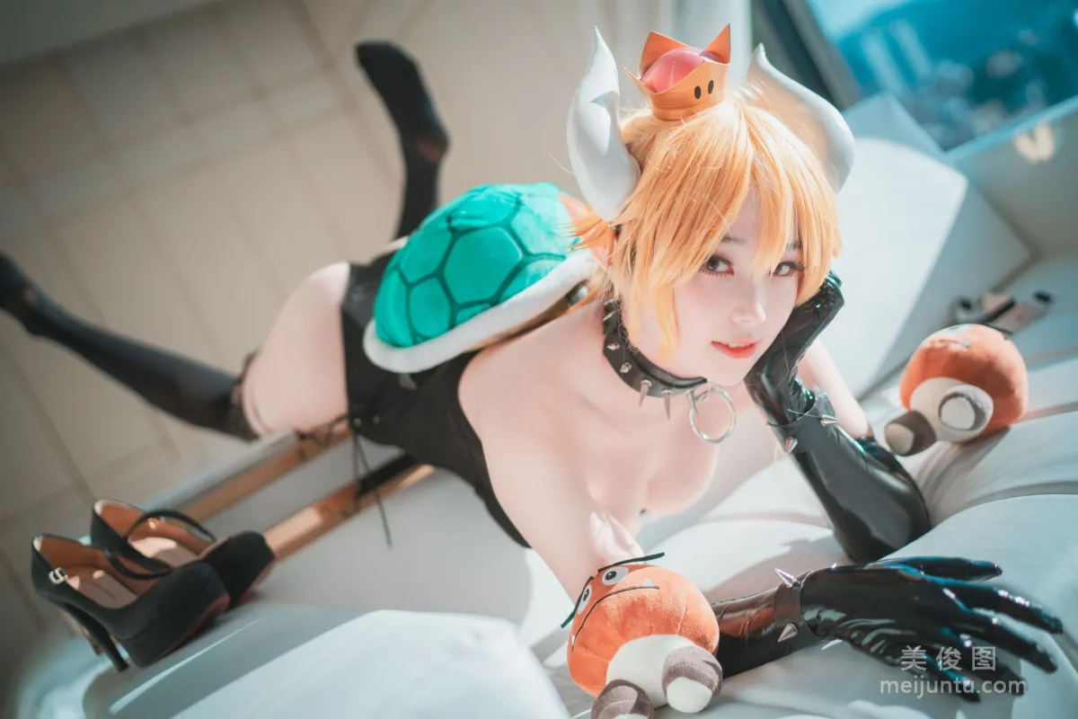[DJAWA] BamBi - Halloween with Bowsette Photo Set photo 36