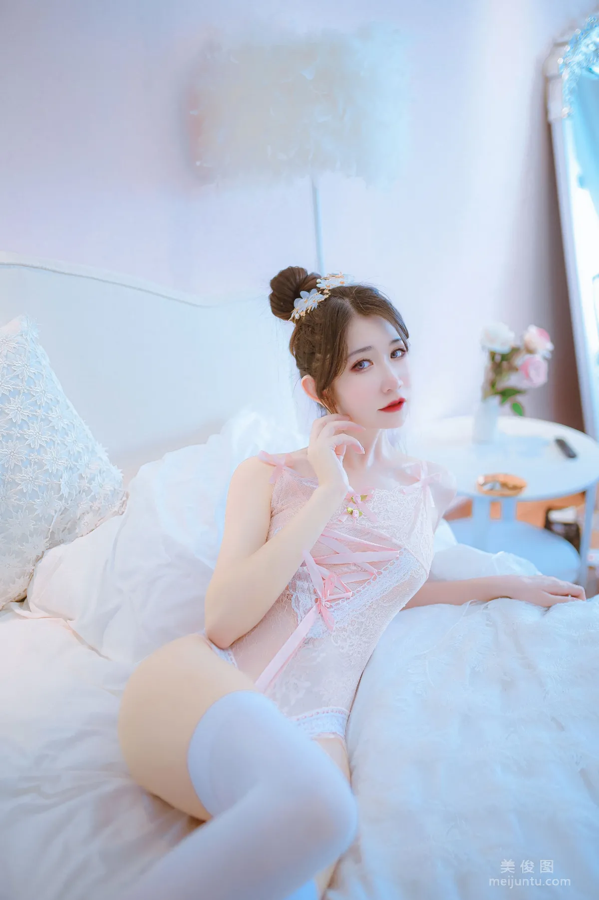 [Web Idols Photo] Anime Blogger Ruanyi Fairy - Elephant Pink Set photo 5