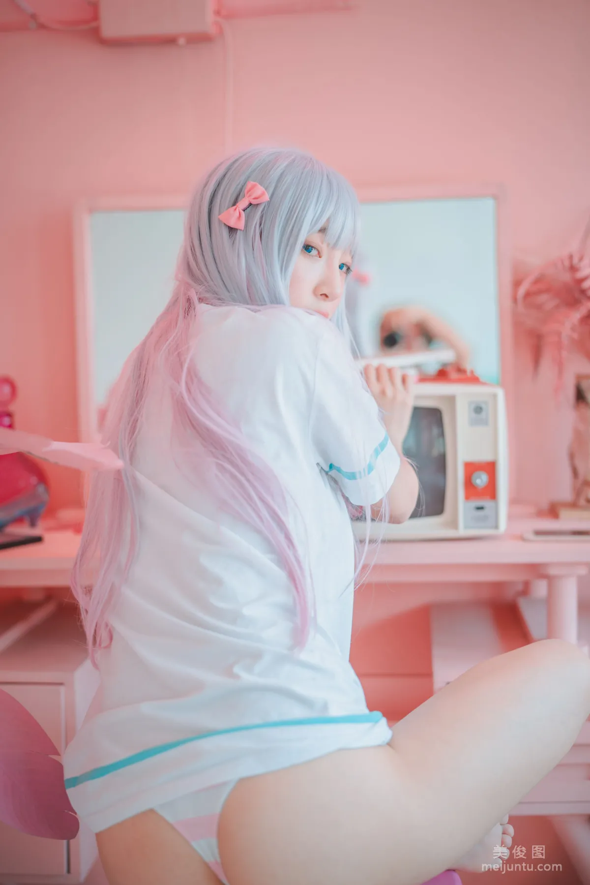 [網紅COSER寫真] 巨乳少女姜仁卿 - Eromanga Sensei 套圖 17