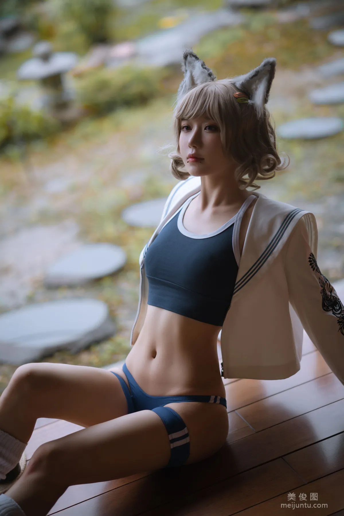 Anime Blogger Abao Yeshi Tuniang - X-Type Gymnastics Outfit Set photo 2