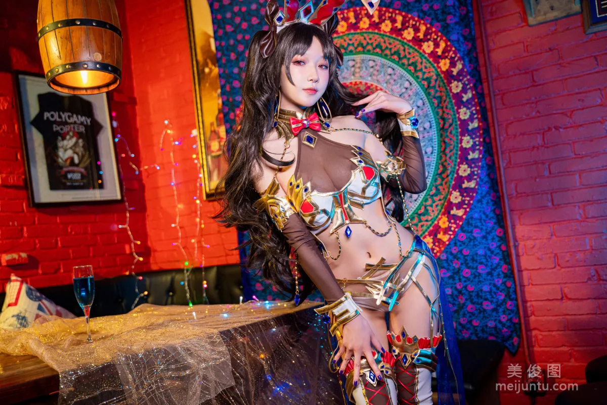 Anime Blogger Abao Yeshi Tuniang - Archer Rin Bunny Girl, Set photo 15