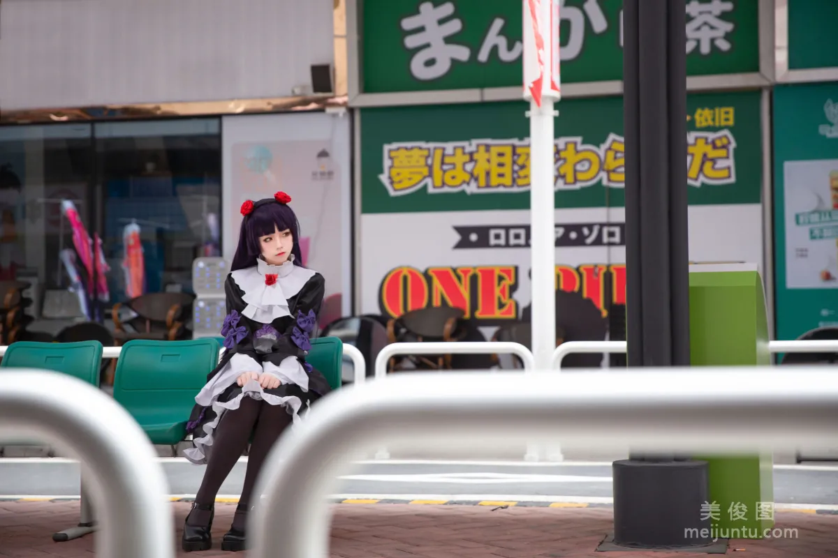 [Web Idols COSER Photo] Anime Blogger G44 Buhui Shoushang, Black Cat Set photo 6