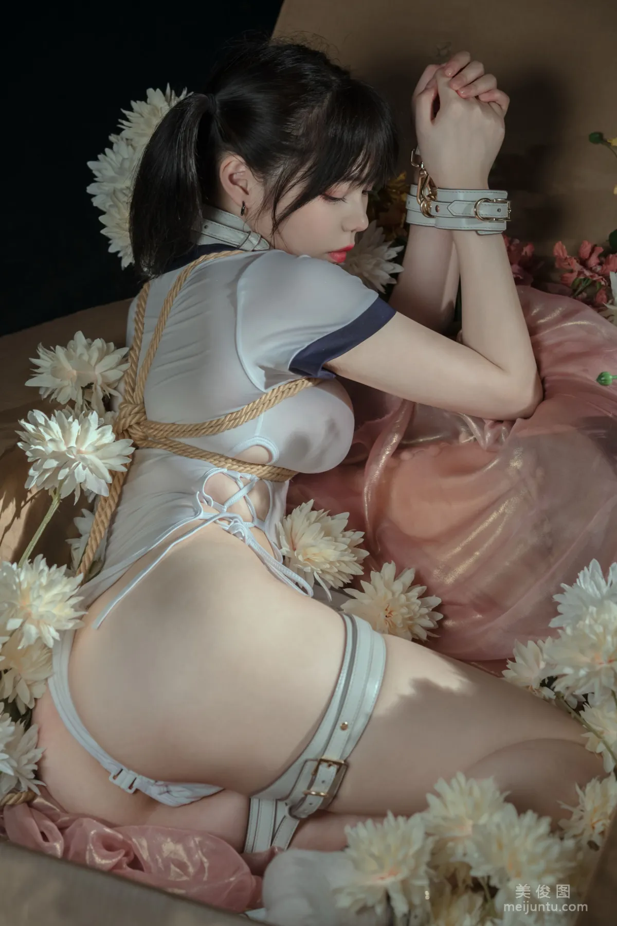 [Web Idol Photos] Qiyue Miaozi - Gymnastics Uniform Set photo 15