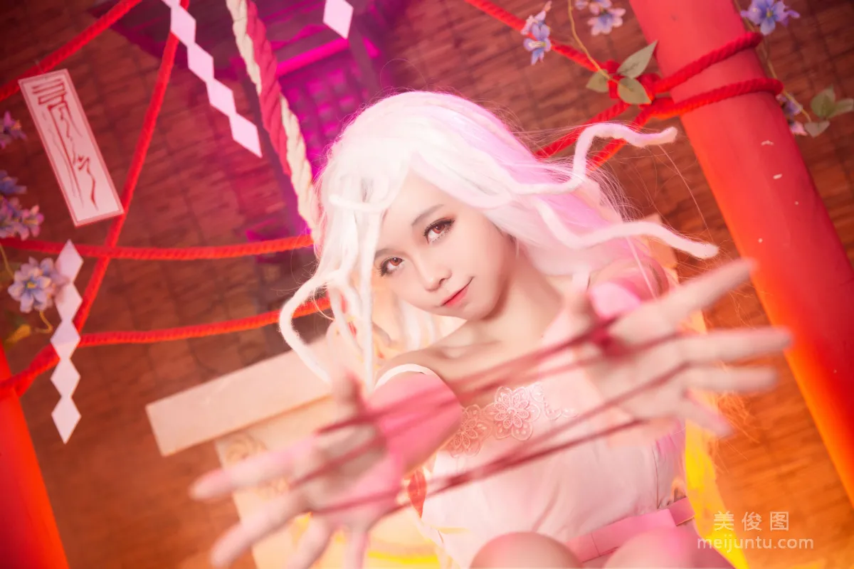 [Web Idols Photo] Anime Blogger G44 Buhui Shoushang - Nadeshiko Snake God Set photo 8