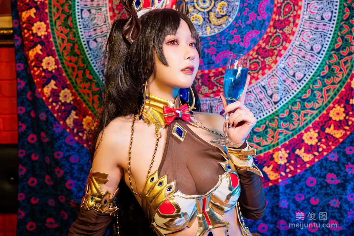 Anime Blogger Abao Yeshi Tuniang - Archer Rin Bunny Girl, Set photo 5