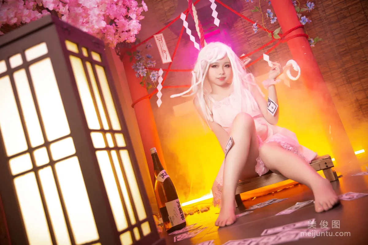[Web Idols Photo] Anime Blogger G44 Buhui Shoushang - Nadeshiko Snake God Set photo 6