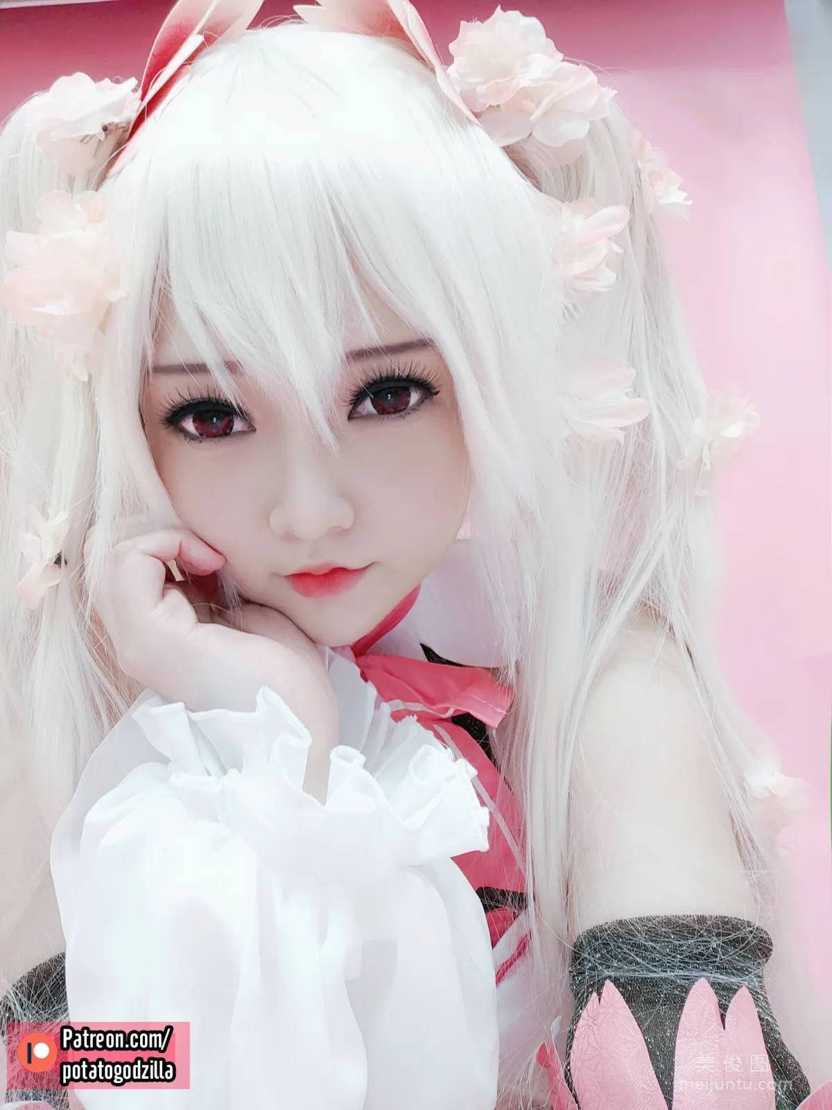 Coser Potato Godzilla, Sakura Miku, Set photo 30
