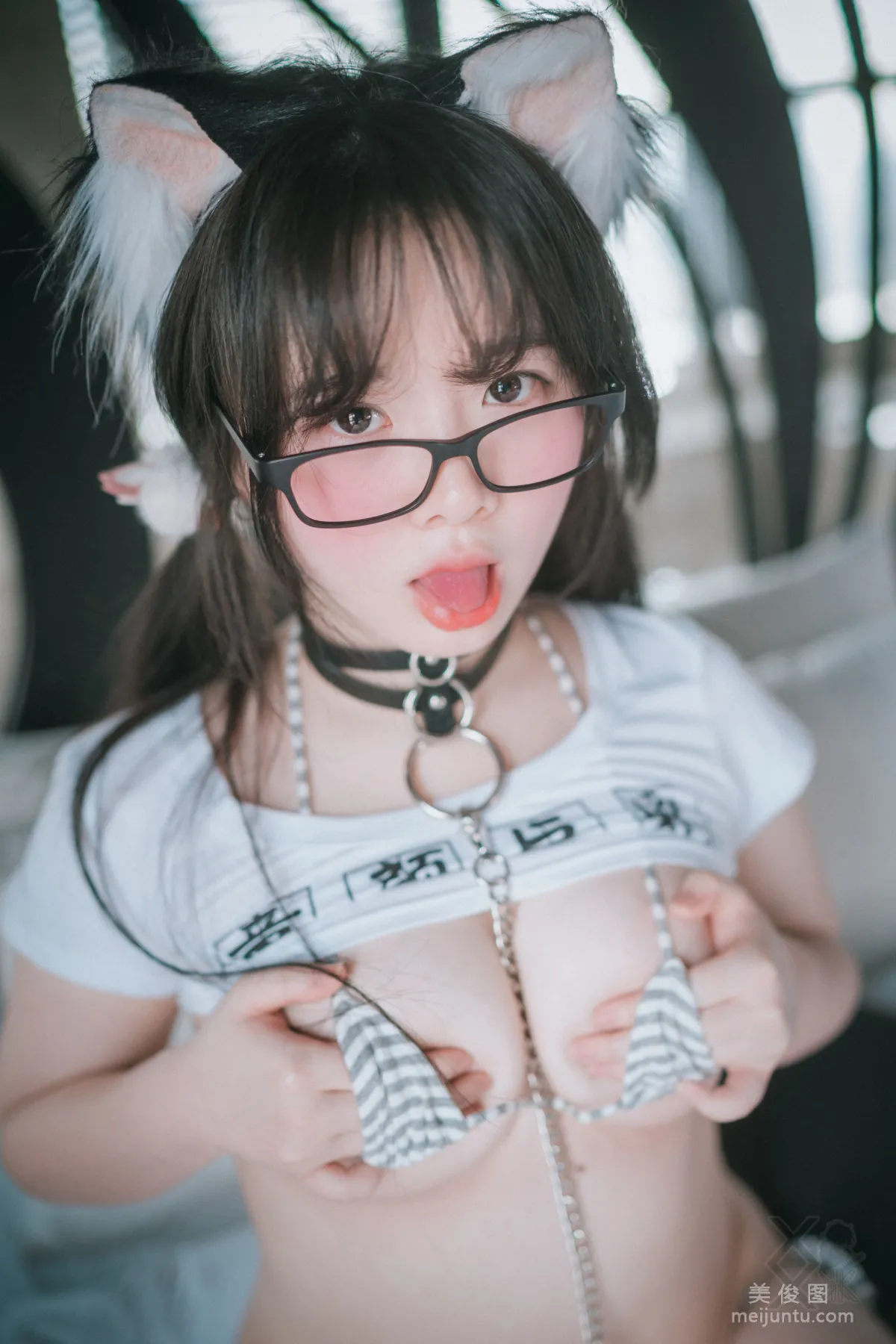 [DJAWA] Aya - Tamed Wolfgirl Photo Set photo 14