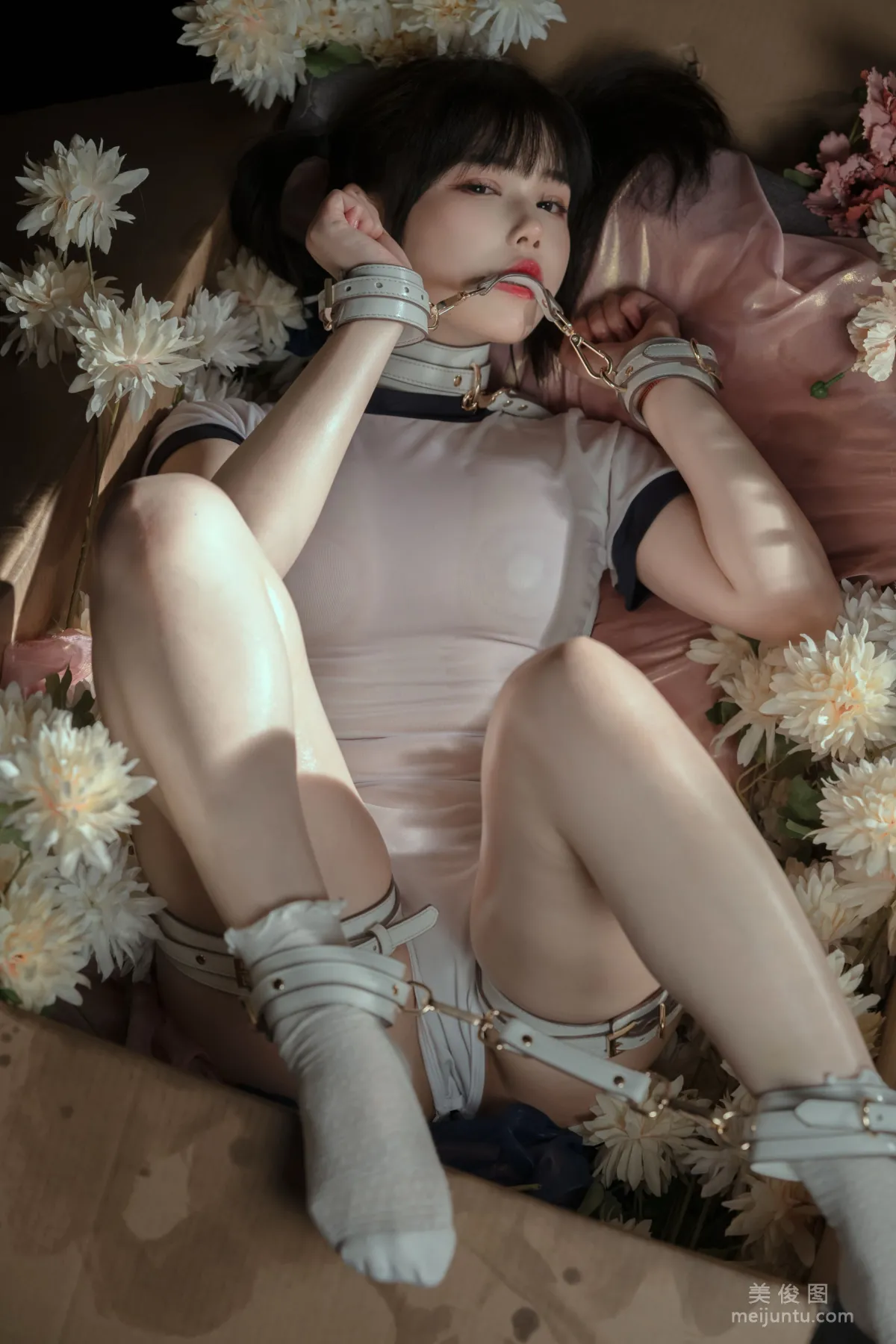 [Web Idol Photos] Qiyue Miaozi - Gymnastics Uniform Set photo 26