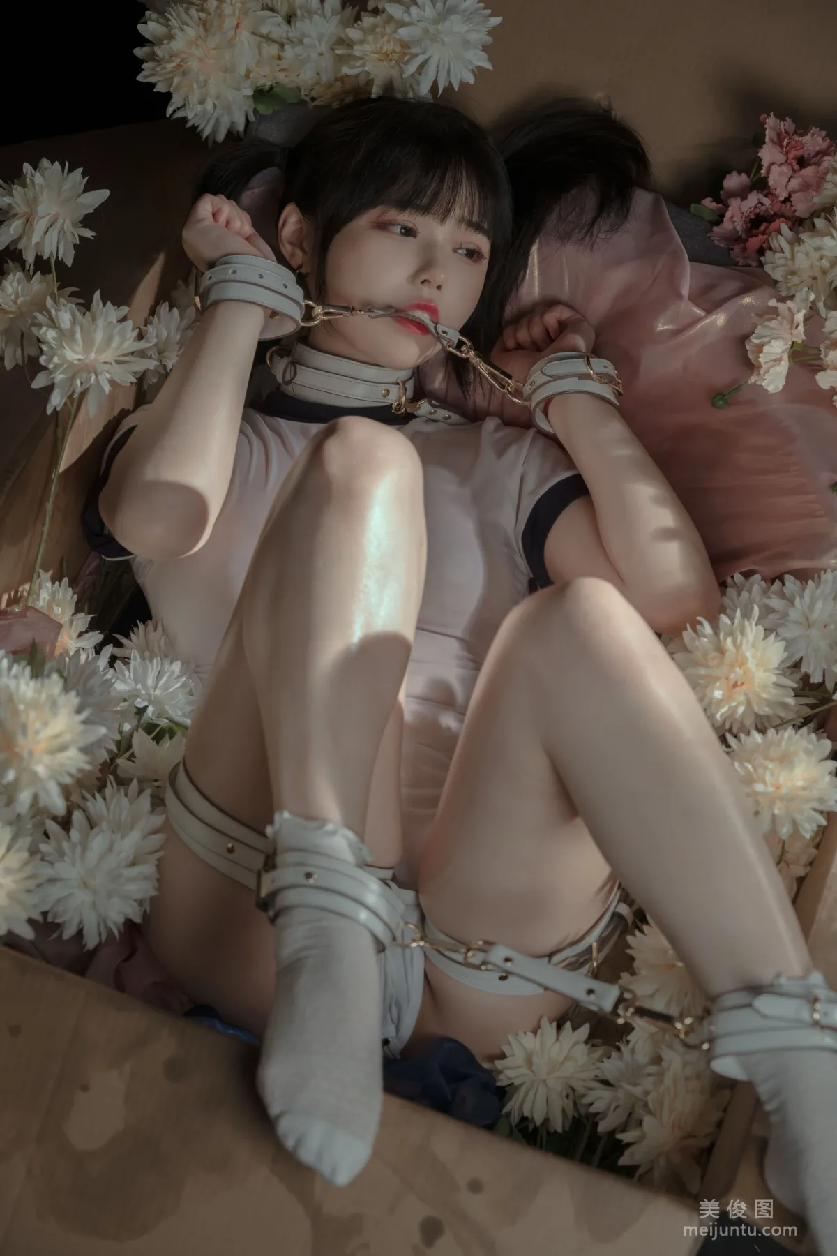 [Web Idol Photos] Qiyue Miaozi - Gymnastics Uniform Set photo 19
