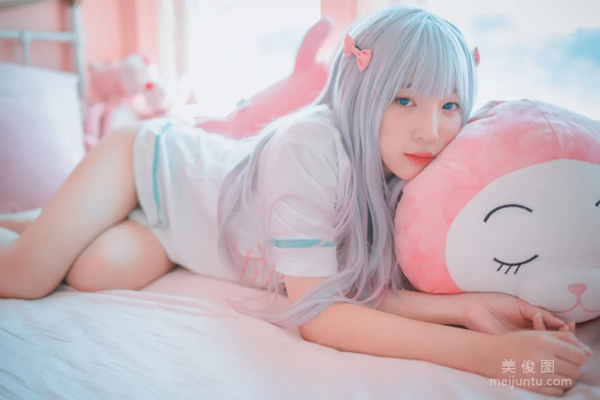 [網紅COSER寫真] 巨乳少女姜仁卿 - Eromanga Sensei 套圖 3