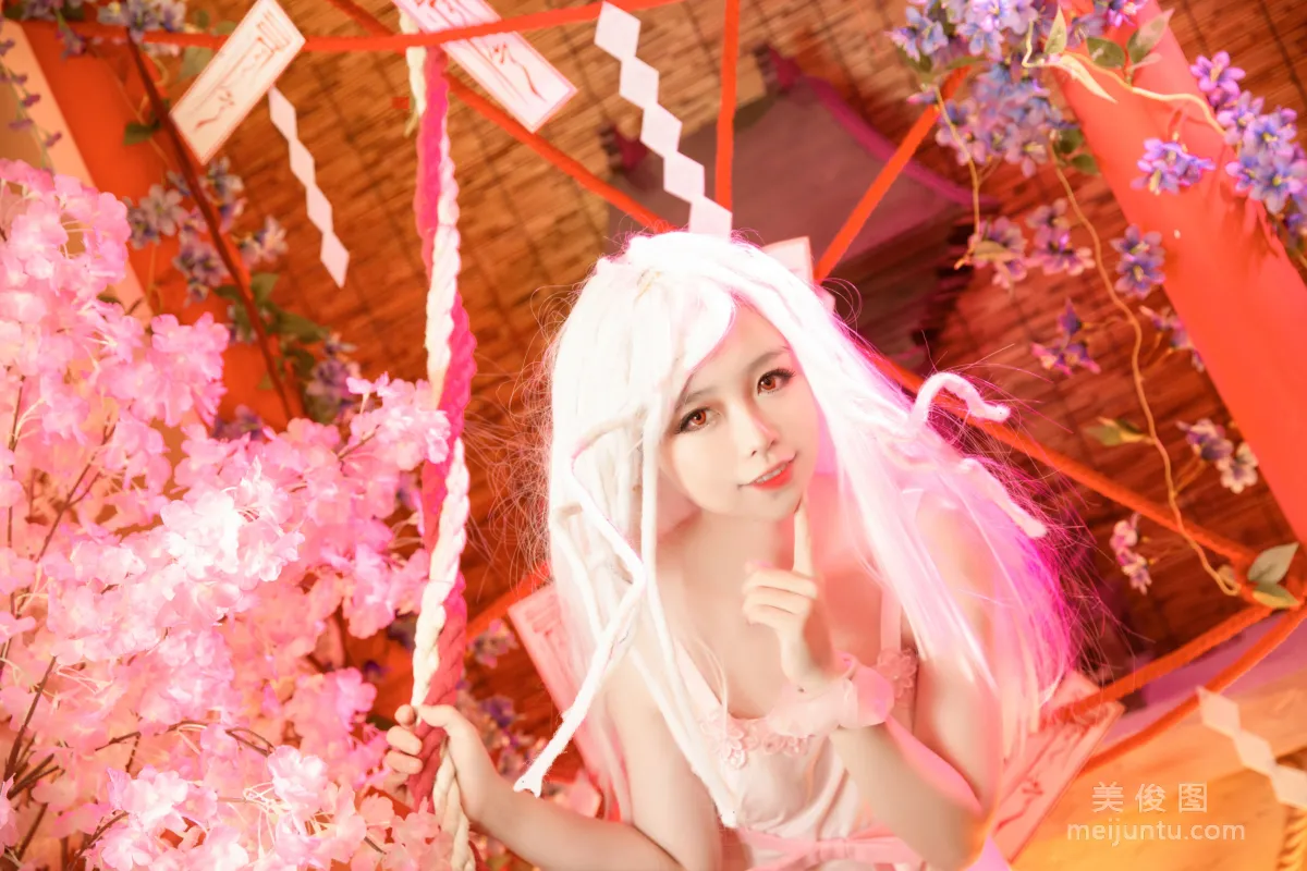 [Web Idols Photo] Anime Blogger G44 Buhui Shoushang - Nadeshiko Snake God Set photo 2
