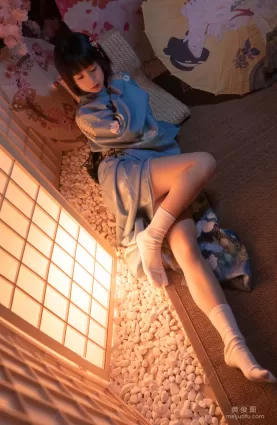 [網紅COSER寫真] 美少女暈崽 - 櫻之誘惑