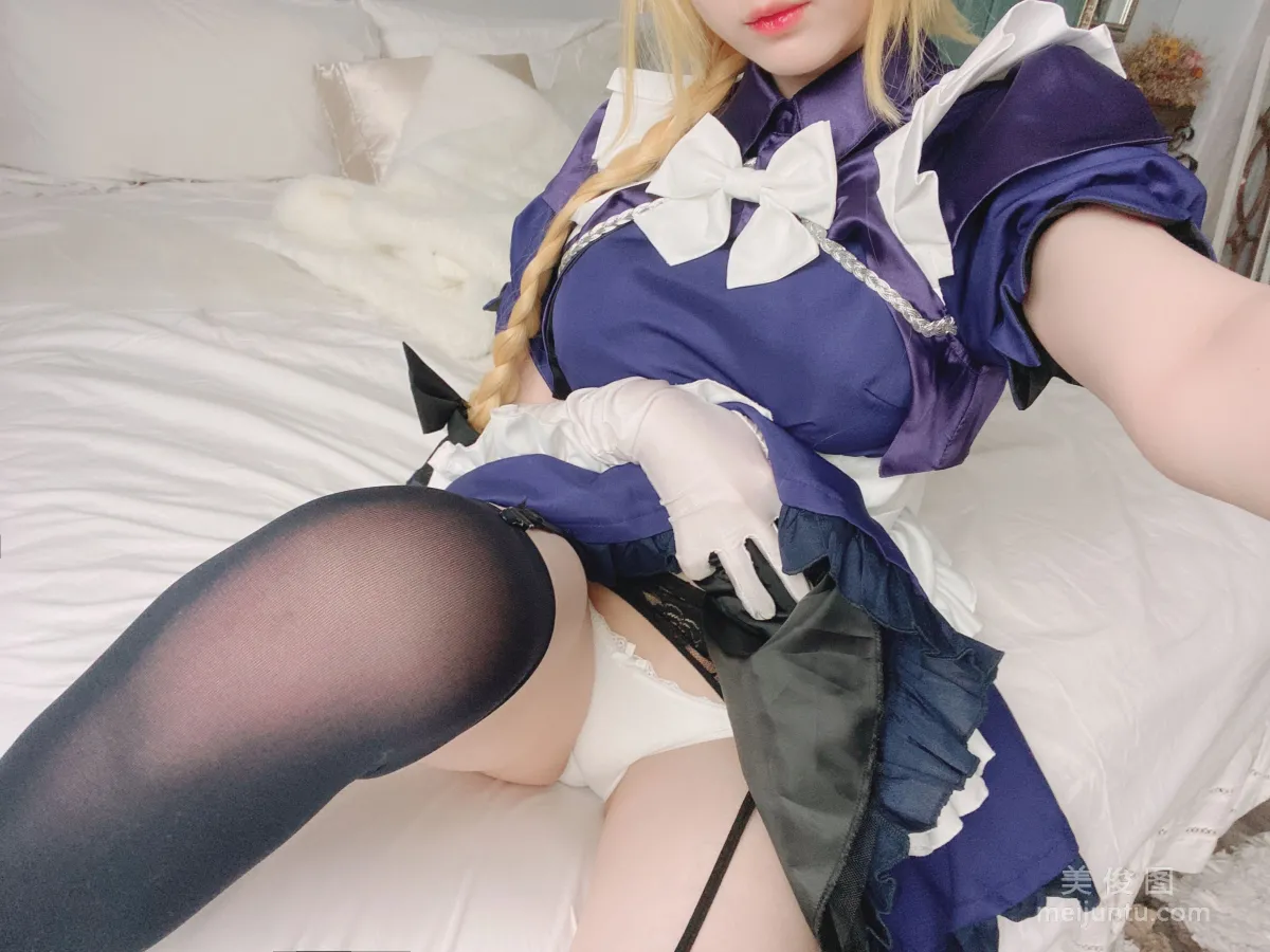 [Internet Celebrity COSER Photos] Weibo Girl Shuangyue shimo - Jeanne d'Arc Set photo 15