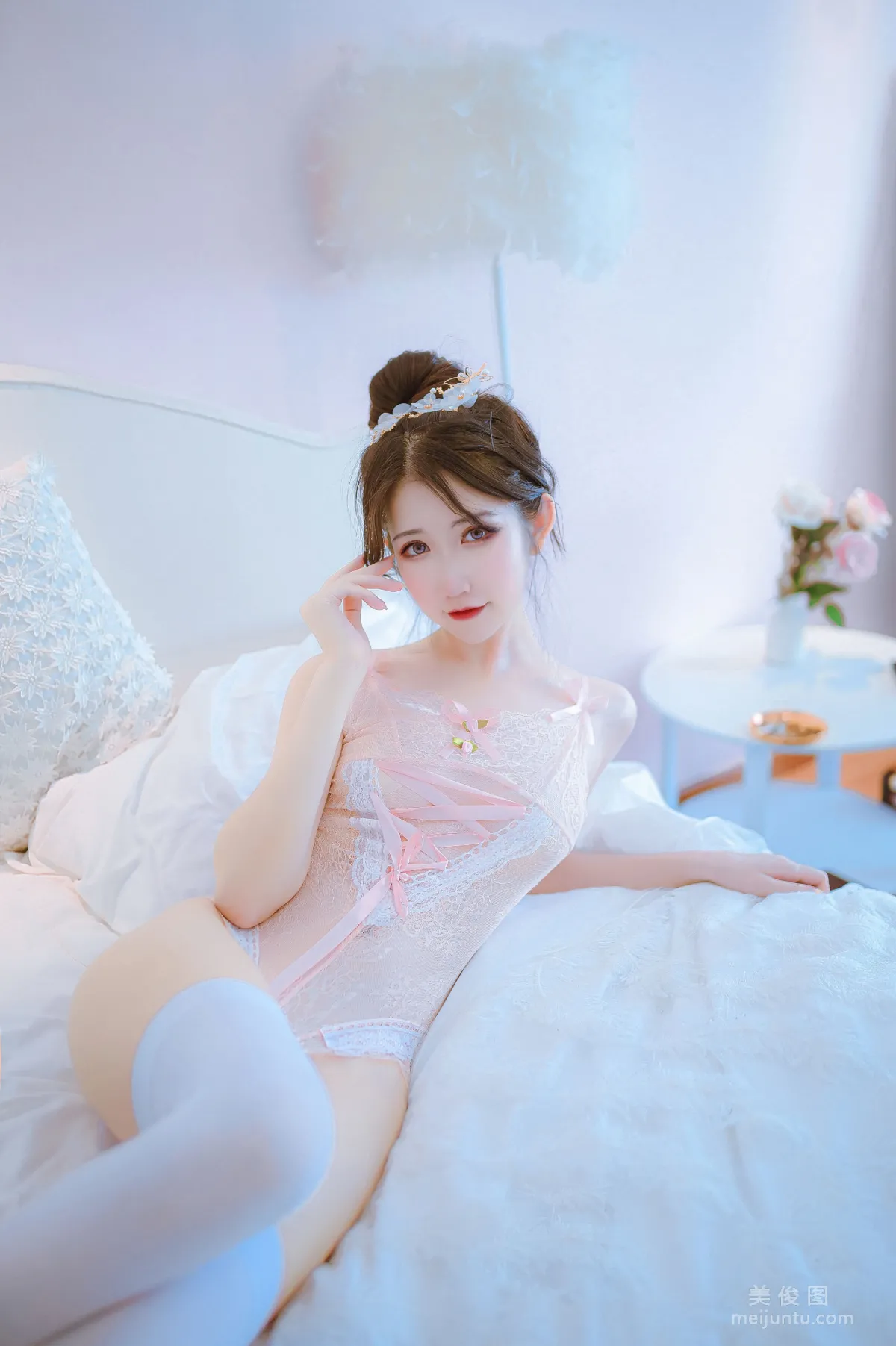[Web Idols Photo] Anime Blogger Ruanyi Fairy - Elephant Pink Set photo 4