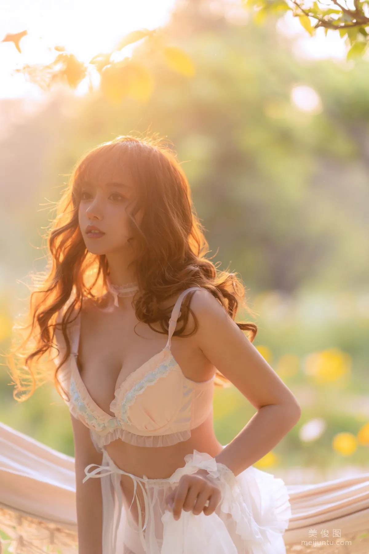 [Web Idol COSER Photos] Mixianxian sama - Summer Limited Hammock Set photo 26