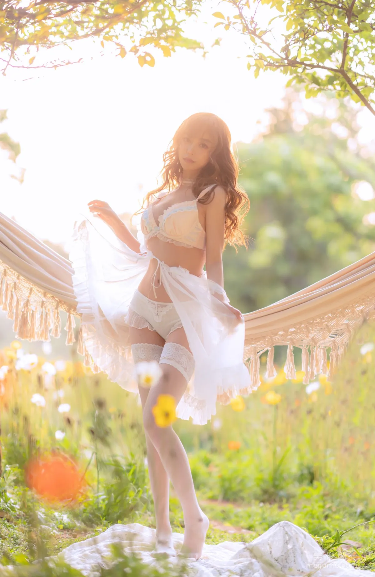 [Web Idol COSER Photos] Mixianxian sama - Summer Limited Hammock Set photo 29