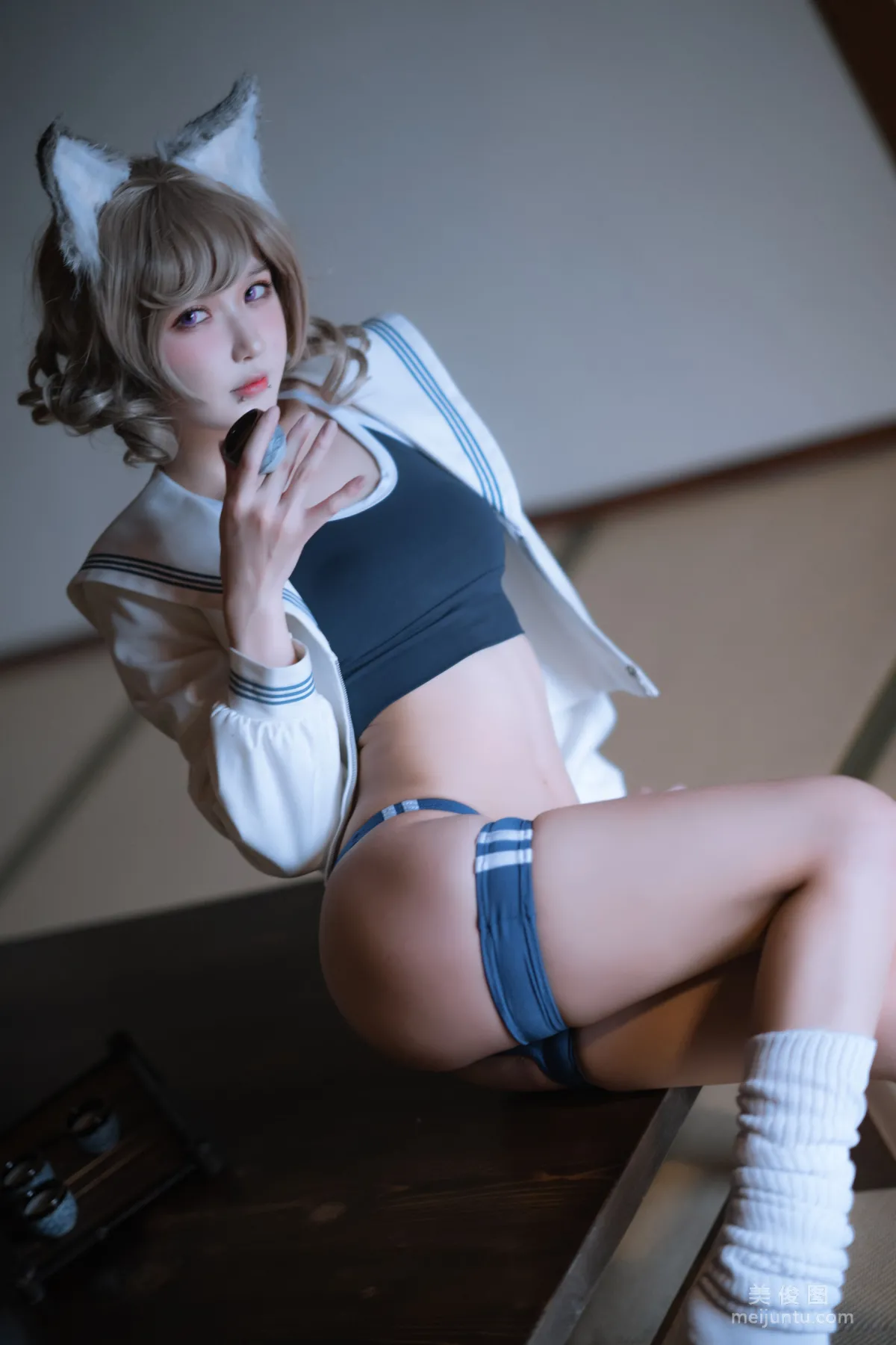 Anime Blogger Abao Yeshi Tuniang - X-Type Gymnastics Outfit Set photo 22