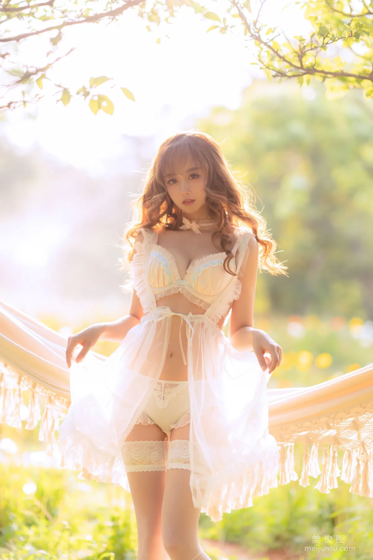 [Web Idol COSER Photos] Mixianxian sama - Summer Limited Hammock Set photo 5