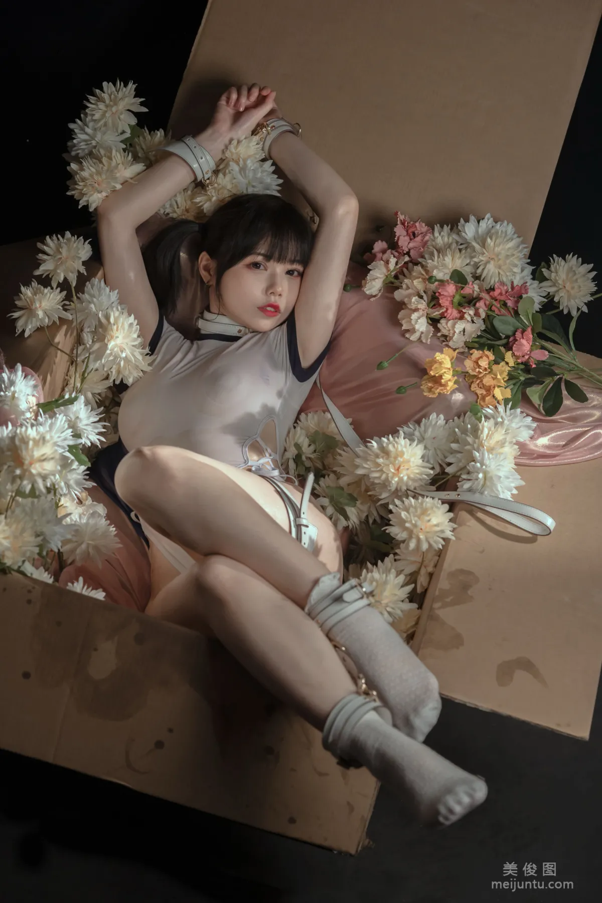 [Web Idol Photos] Qiyue Miaozi - Gymnastics Uniform Set photo 18