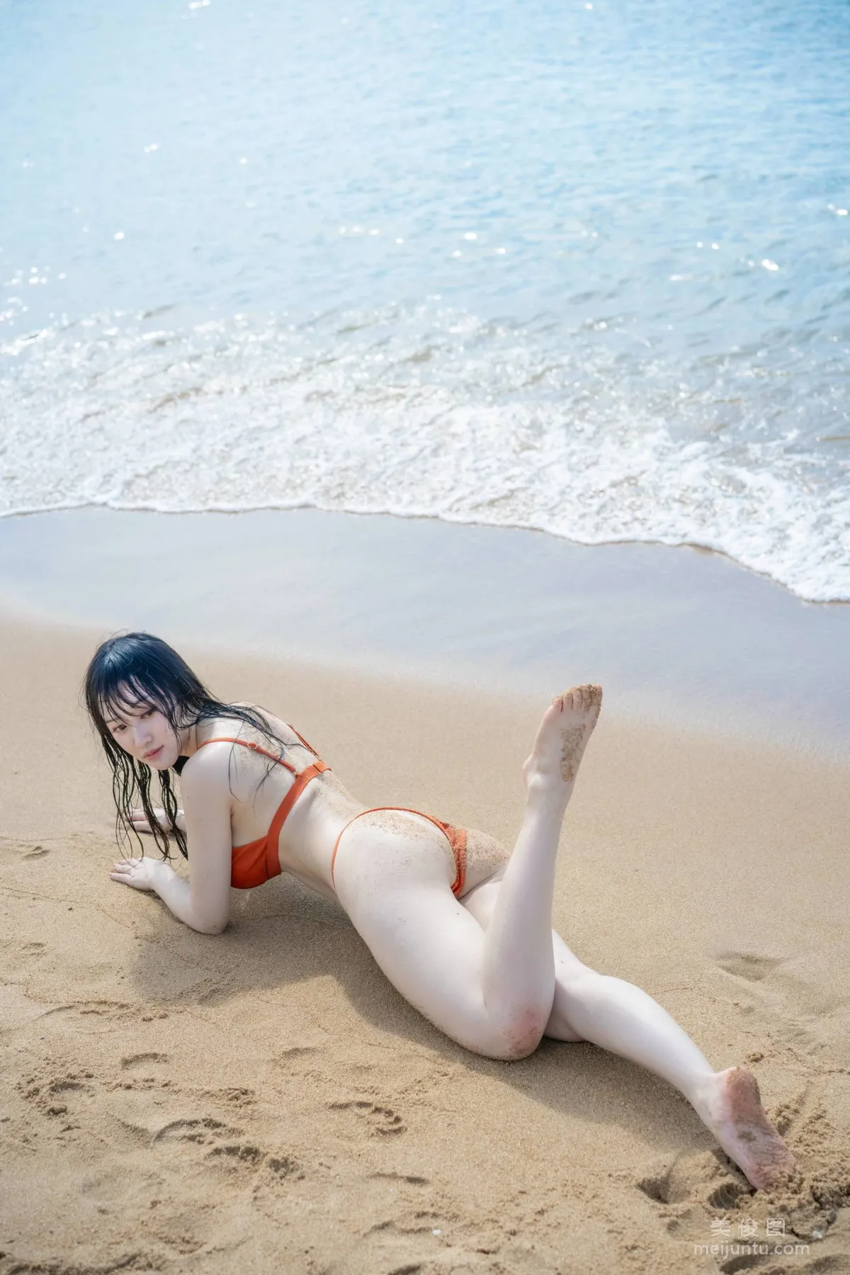 Anime Blogger Tuoweiba Mizuki - Beach Set photo 15